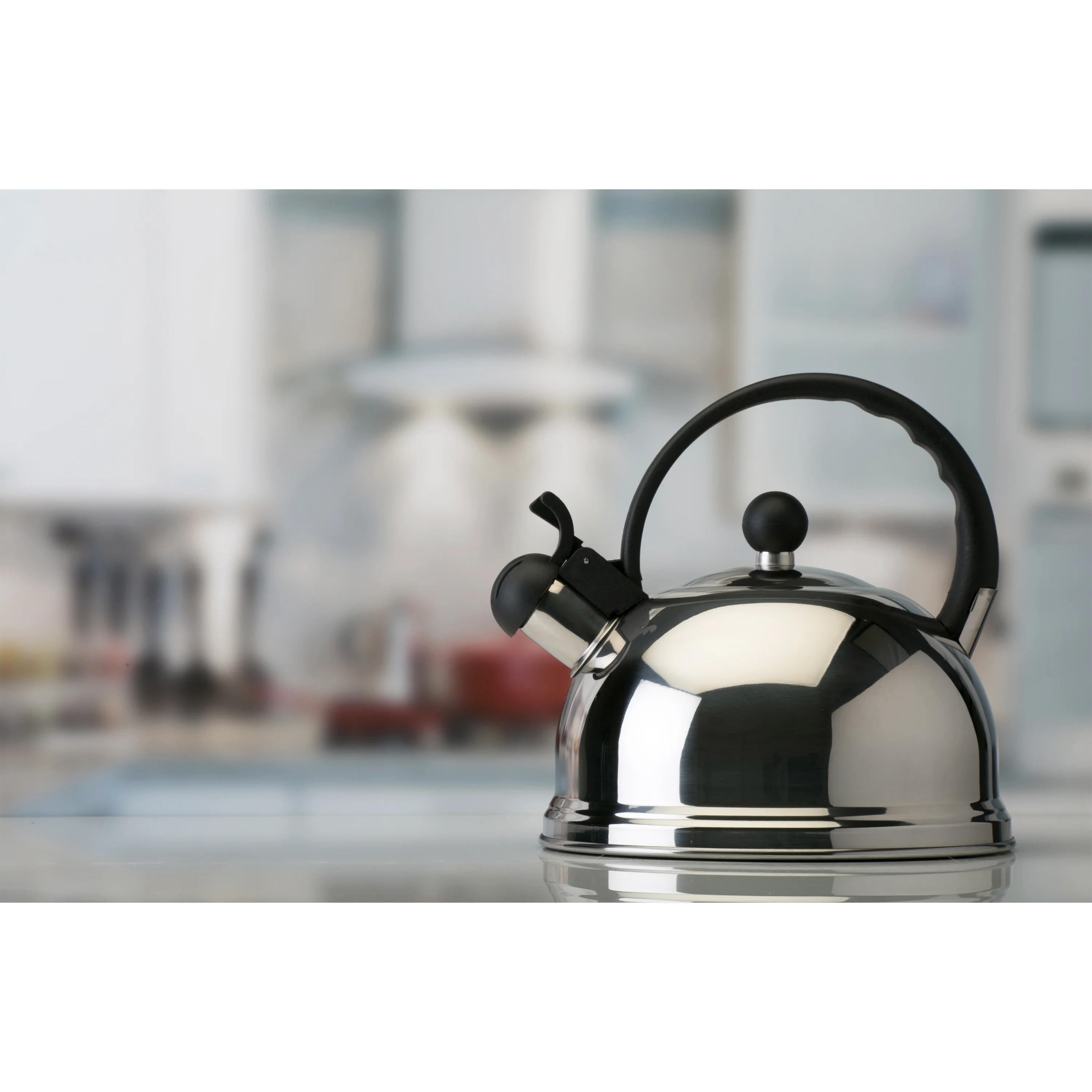 Kitchen Details 10 Cup Stainless Steel Tea Kettle - Image 2