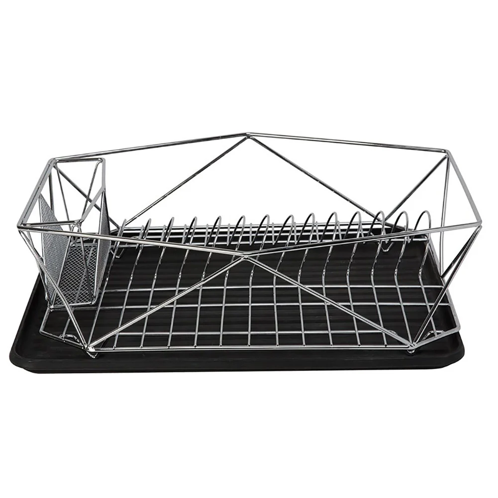 Kitchen Details Geode Dish Rack in Chrome - Image 3