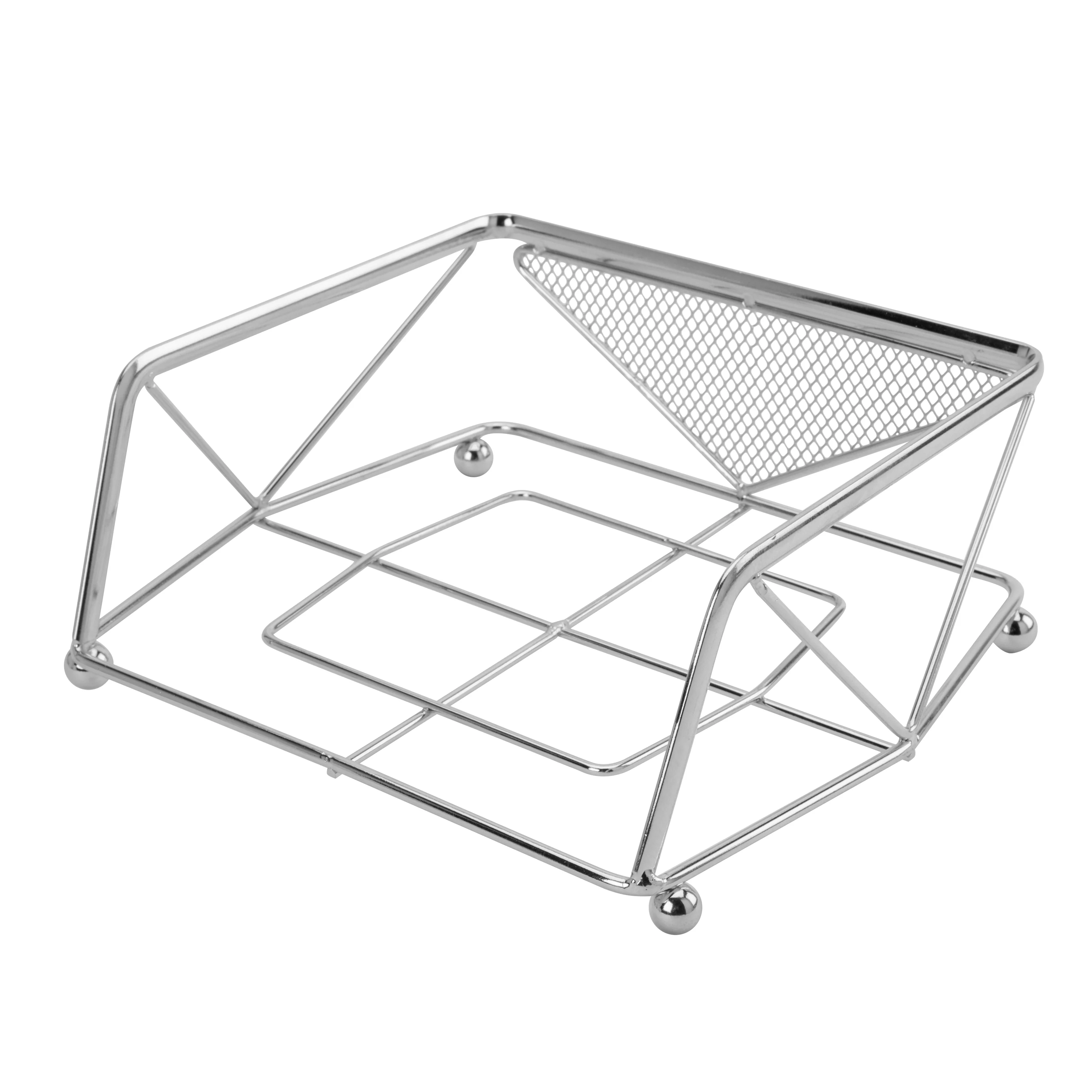 Kitchen Details Geode Napkin Holder in Chrome - Image 3