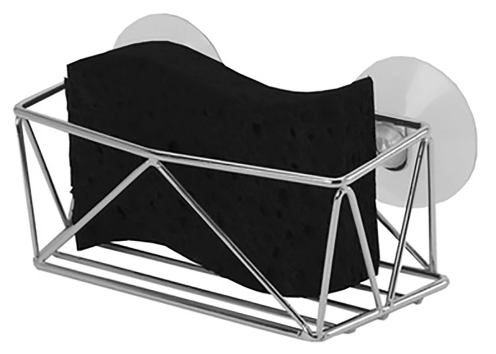 Kitchen Details Geode Sponge Holder in Chrome - Image 5