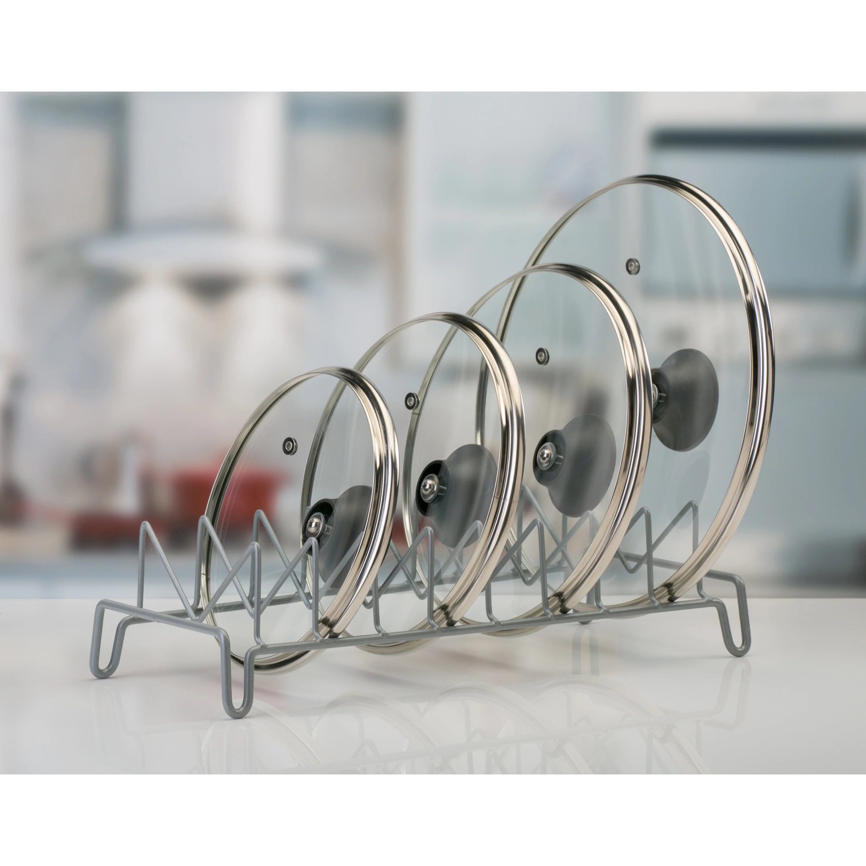 Kitchen Details Lid Organizer in Grey - Image 2