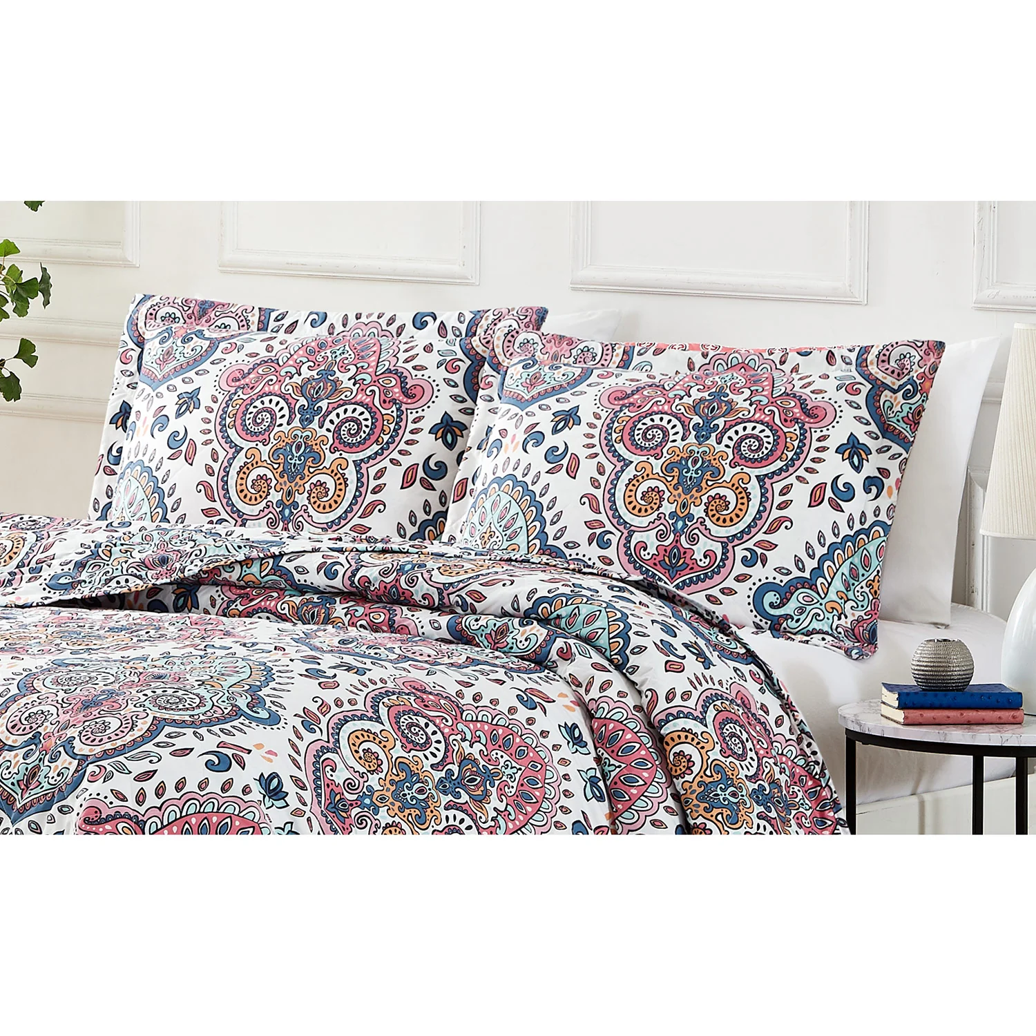 Laguna Izmir 3-Piece Reversible Quilt Set, Multi - Image 4
