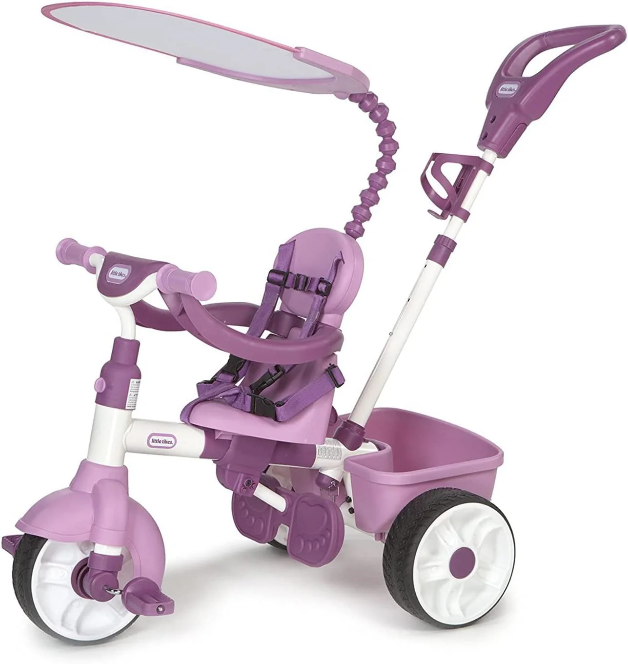 Little Tikes 4-in-1 Basic Edition Trike, Pink