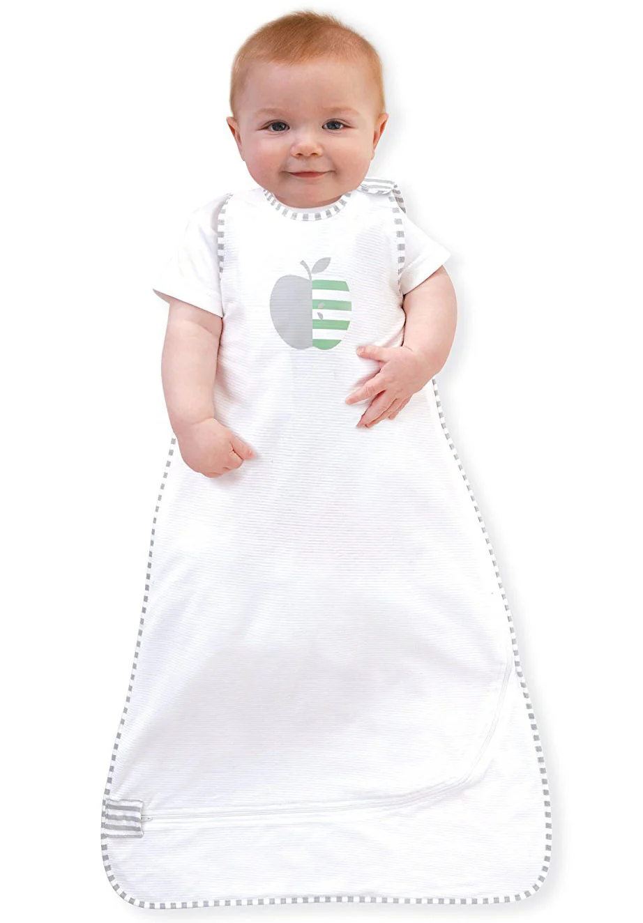 Love To Dream Nuzzlin Cotton Sleep Bag, Extra Light, White, 18-36 Months - Image 5