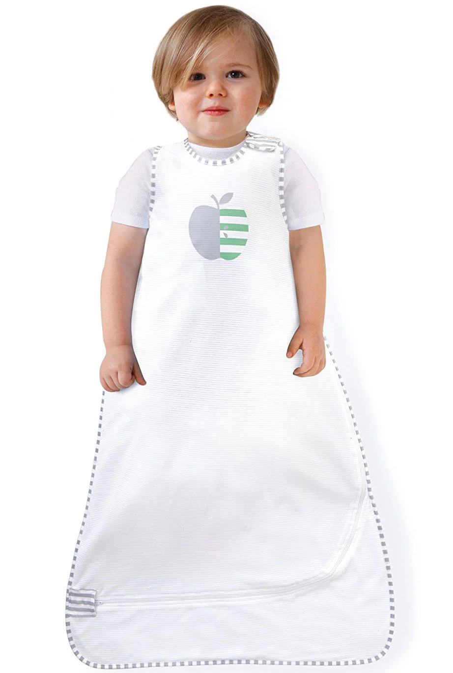 Love To Dream Nuzzlin Cotton Sleep Bag, Extra Light, White, 4-12 Months - Image 5