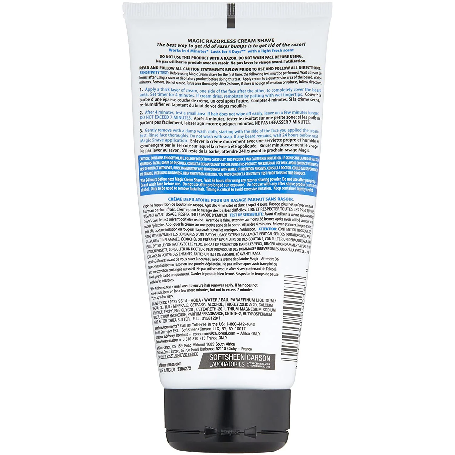 Magic Razorless Shaving Cream, Depilatory Cream, 6 Ounces - Image 3