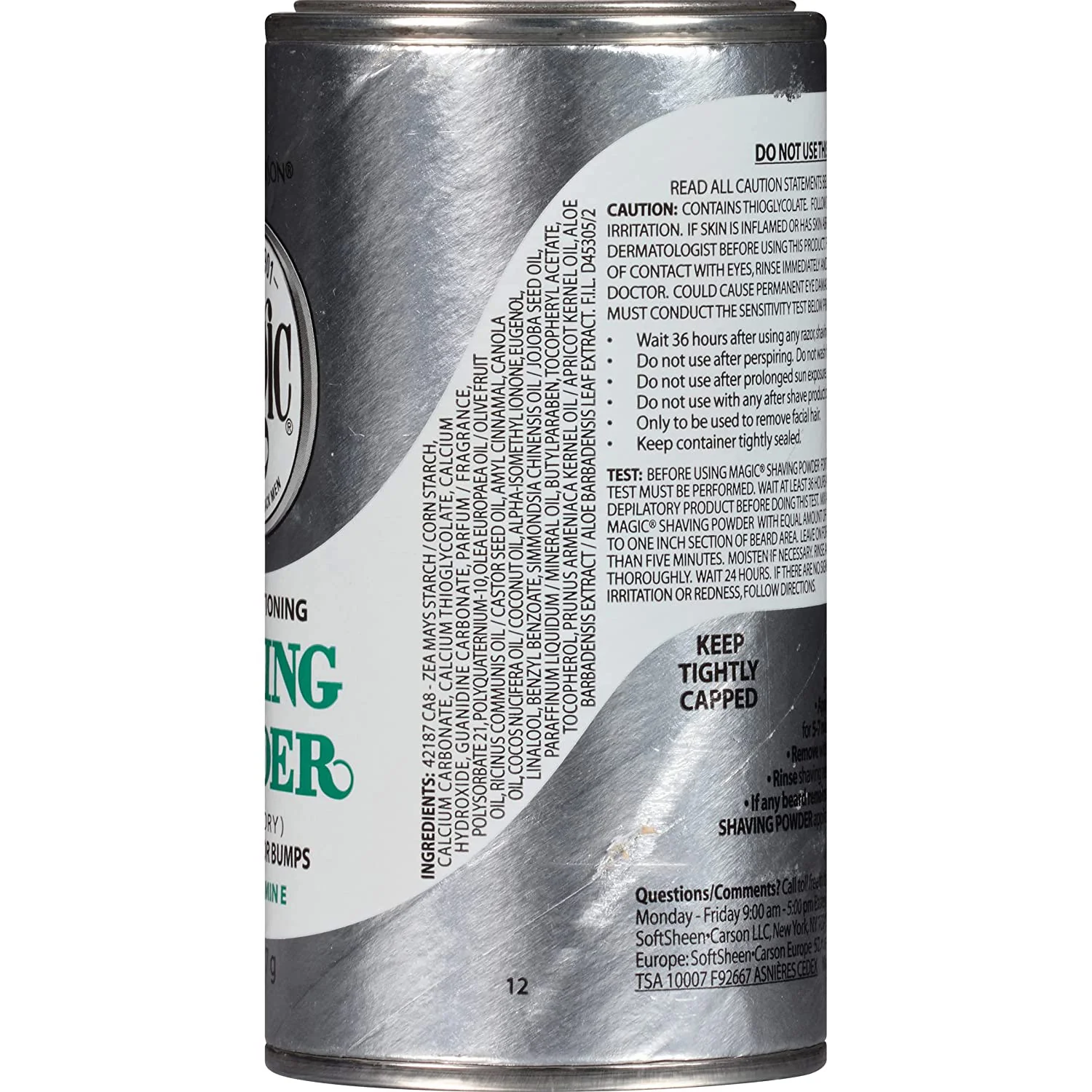 Magic Razorless Shaving for Men with Vitamin E and Aloe, 4.5 Ounces - Image 3