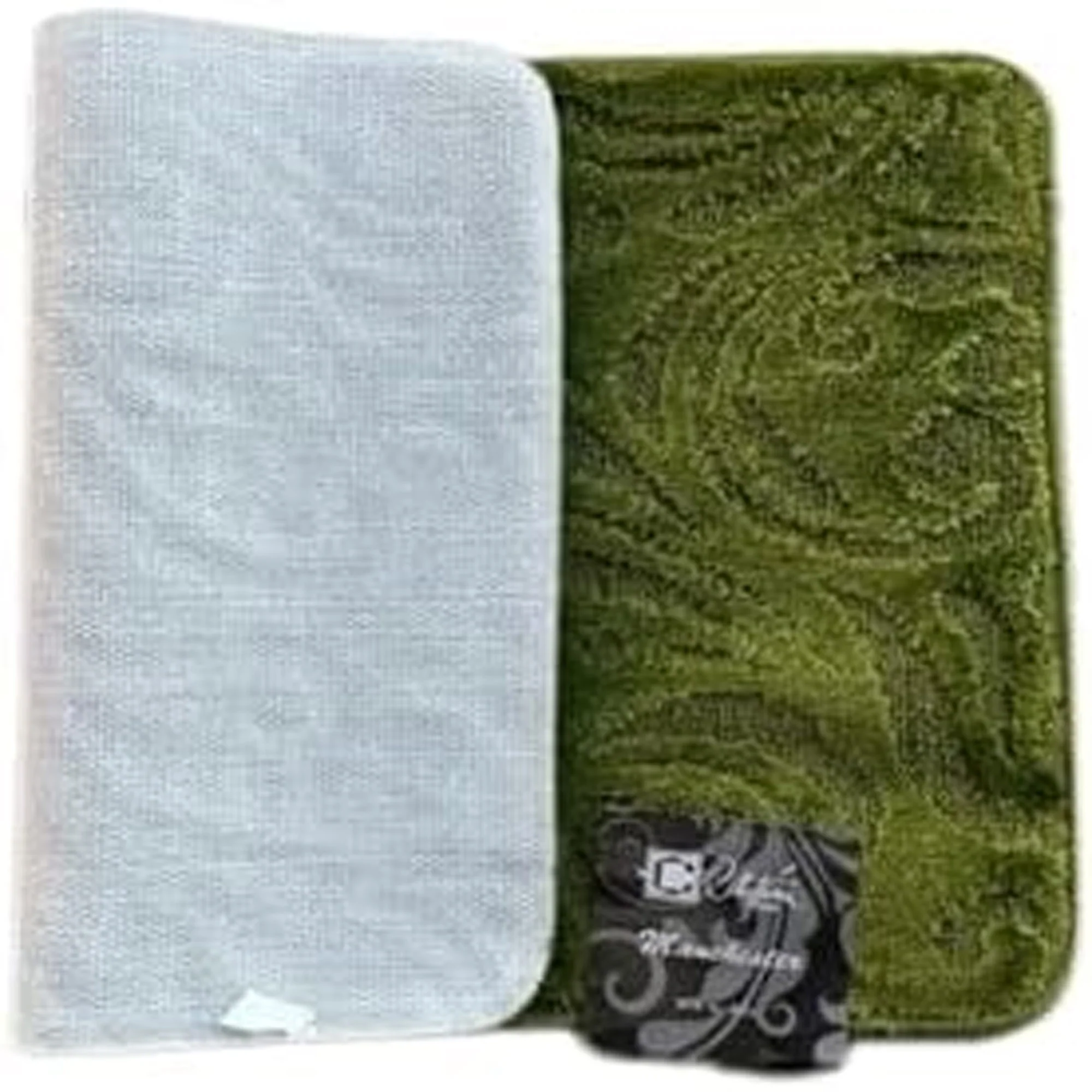 Manchester Scroll Design Non-Slip Soft Bath Rug, 18x30 Inches - Image 20