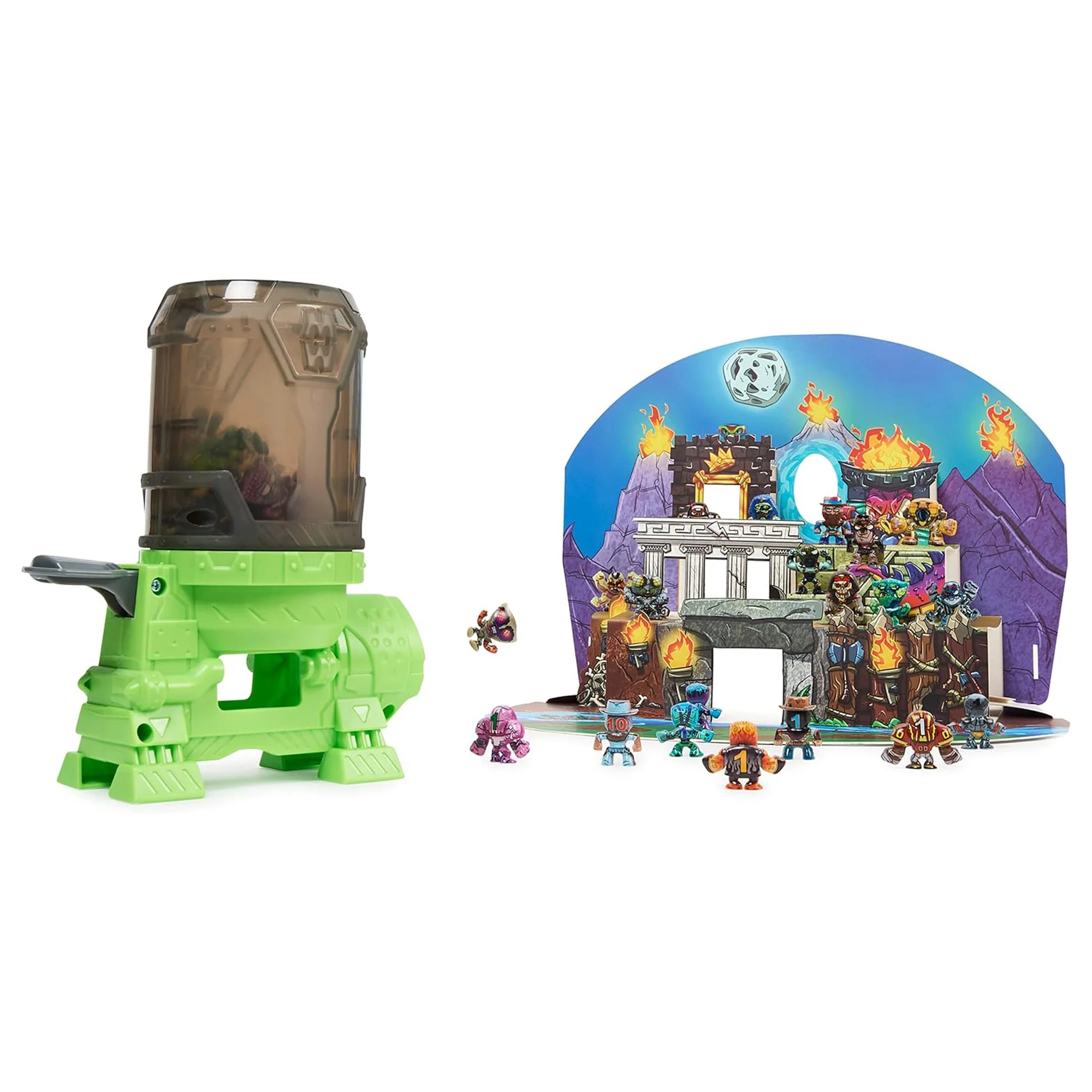 Million Warriors Battle Pack with 35 Collectible Figures, Launcher and Playset, Ages 5 and Up - Image 3