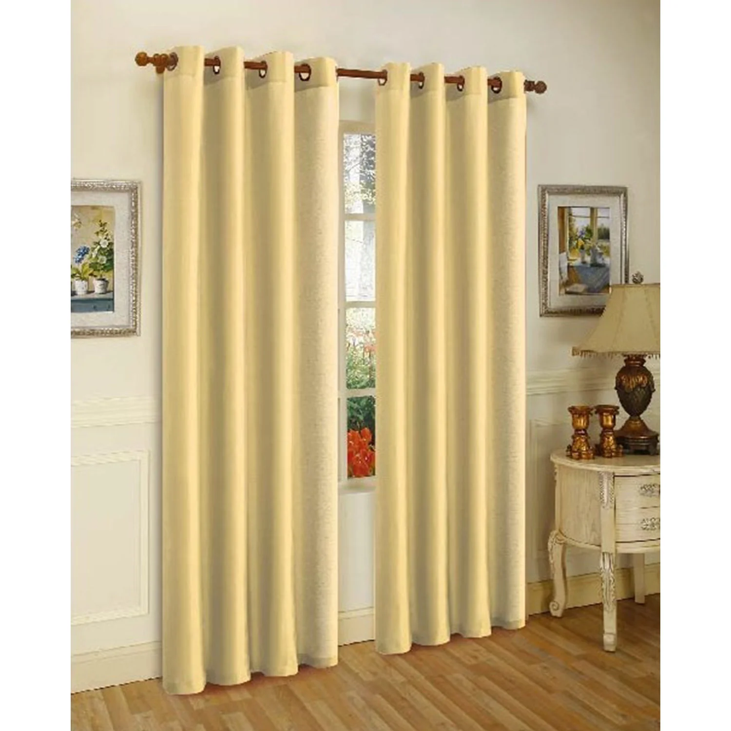 Mira Faux Silk Grommet Window Panel, 55x84 Inches - Image 18
