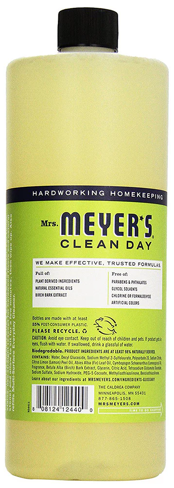 Mrs. Meyer's Multi-surface Concentrate Cleaner, Lemon Verbena, 32 Ounces - Image 2
