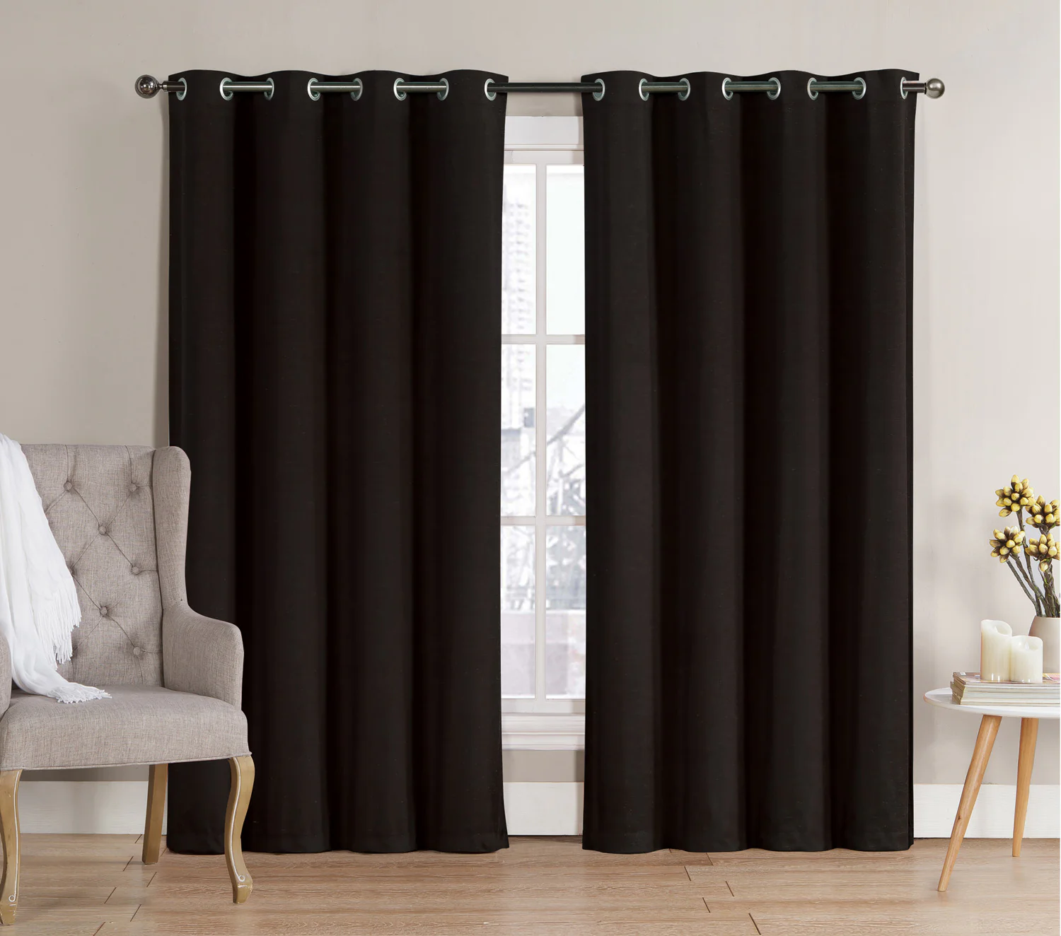 Neil Blackout Grommet Window Panel, 52x84 Inches - Image 11