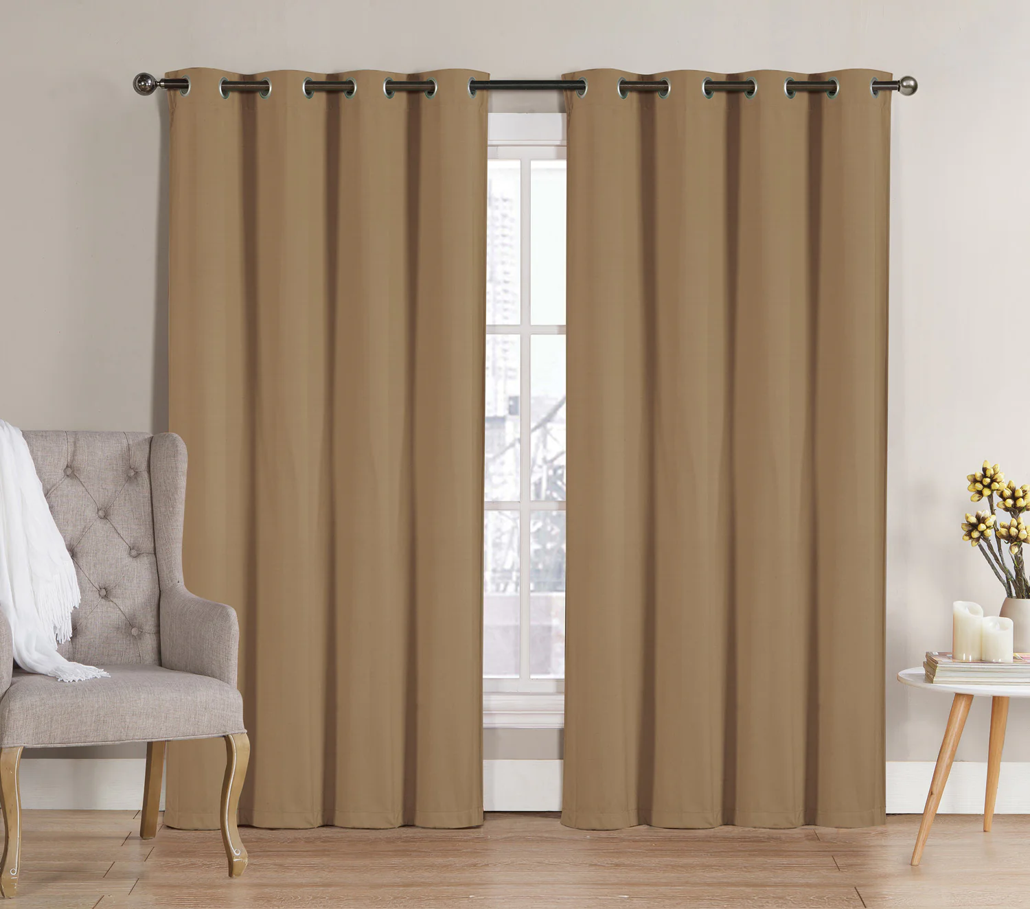 Neil Blackout Grommet Window Panel, 52x84 Inches - Image 52