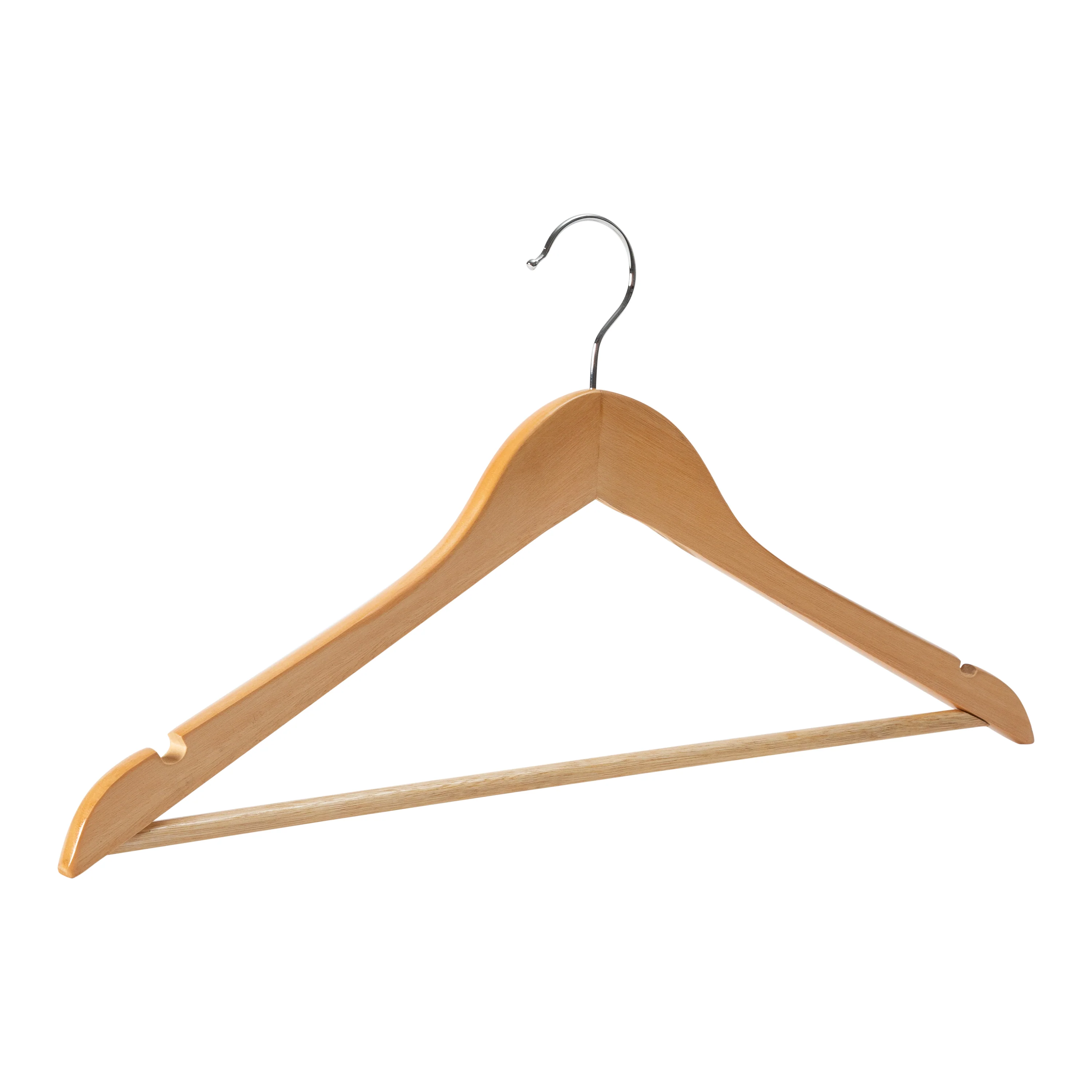 Neu Home 15 Pack Solid Wood Hangers - Image 2