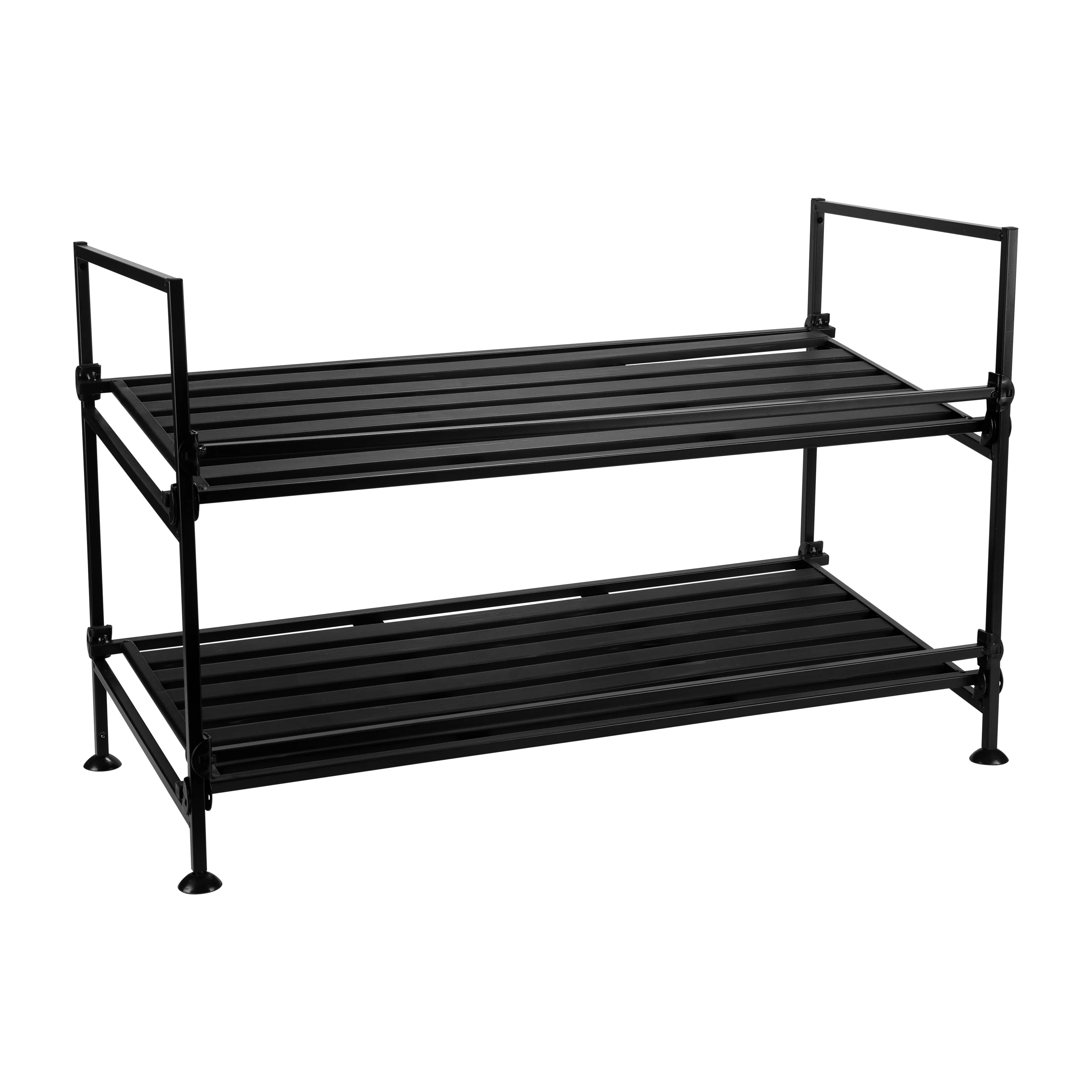 Neu Home 2 Tier Shoe Rack in Espresso