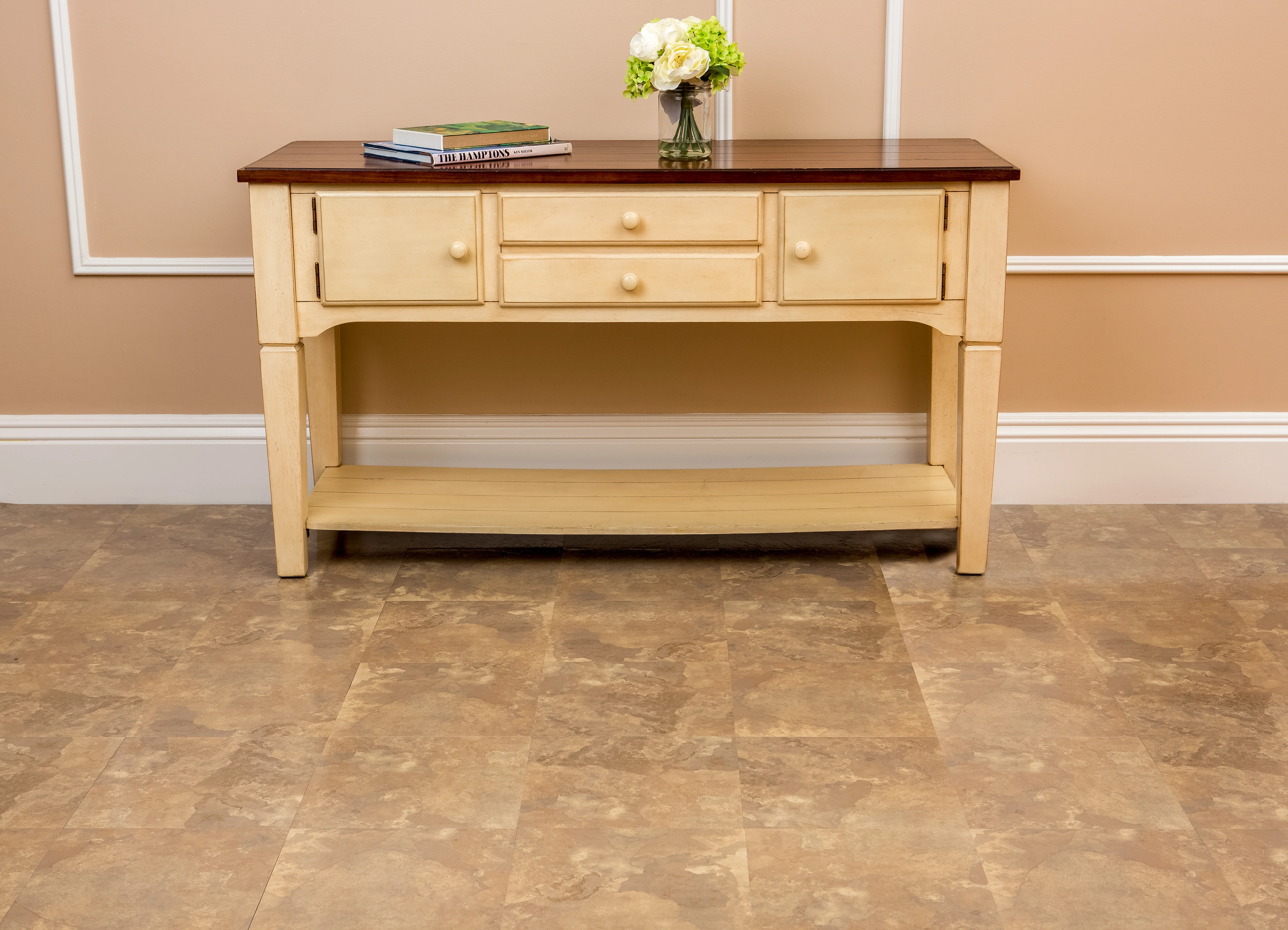 Nexus Light Slate Marble 12x12 Self Adhesive Vinyl Floor Tile - 20 Tiles/20 sq. ft. - Image 2