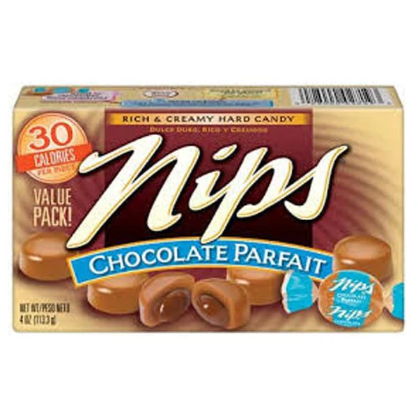Nips Chocolate Parfait Hard Candy - 4 Ounces