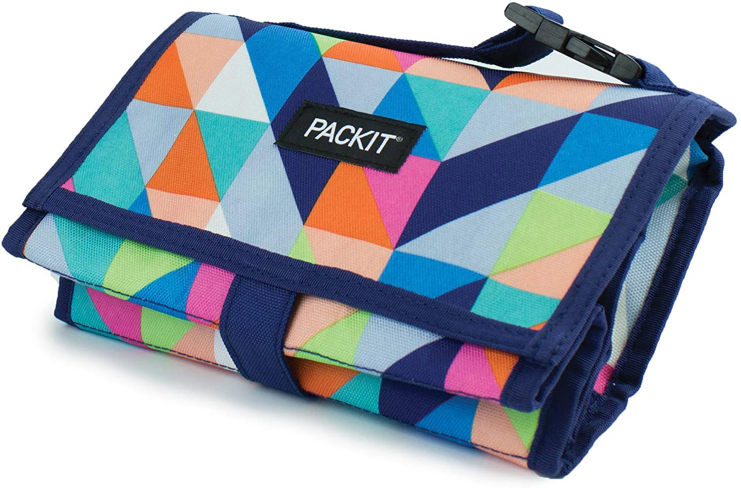 PackIt Freezable Lunch Bag with Zippered Closure, Paradise Breeze, 72 Ounces - Image 3