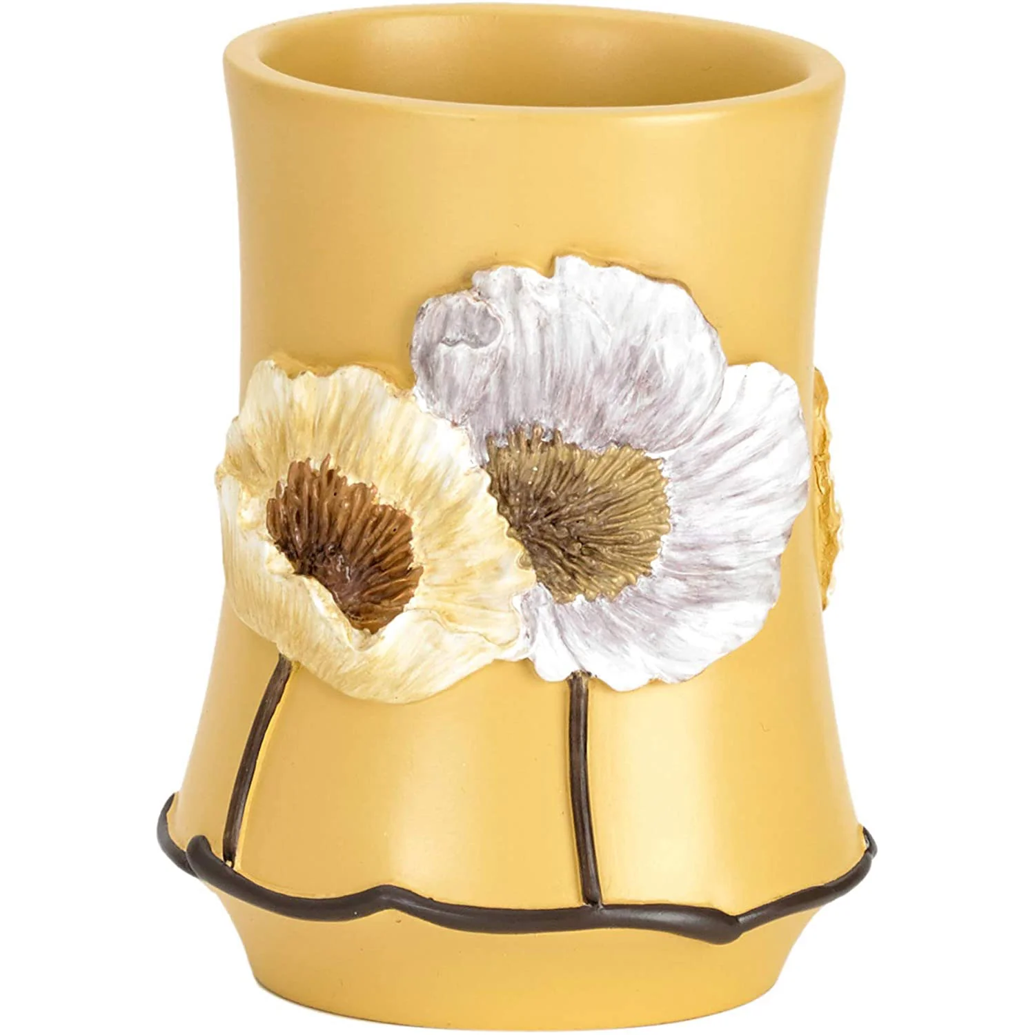 Poppy Fields Complete Bath Ensemble Decor Set, Pastel Moss, All Sold Separately - Image 3