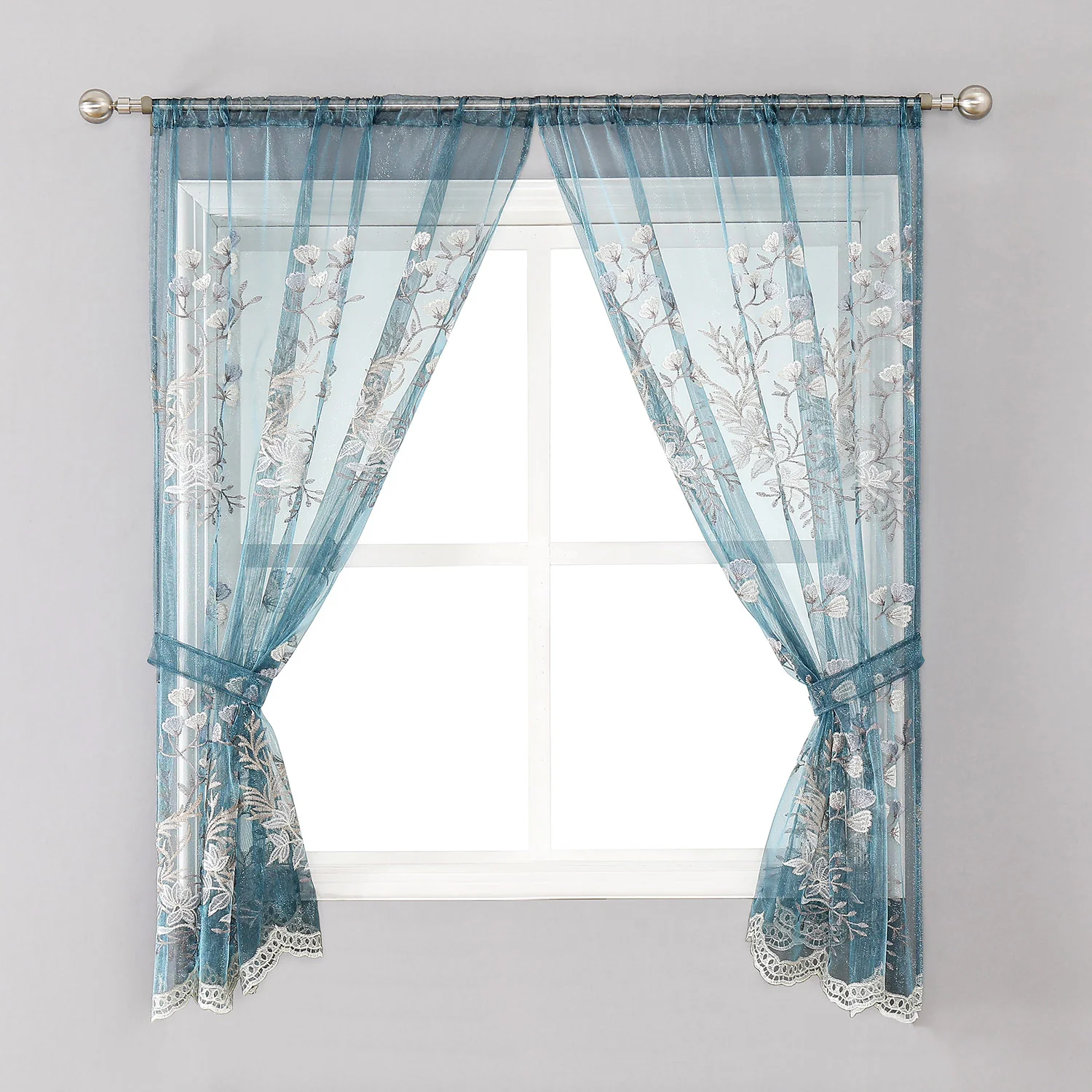 Popular Bath Capri Complete Bath Ensemble Decor Set, Slate Blue, All Sold Separately - Image 8