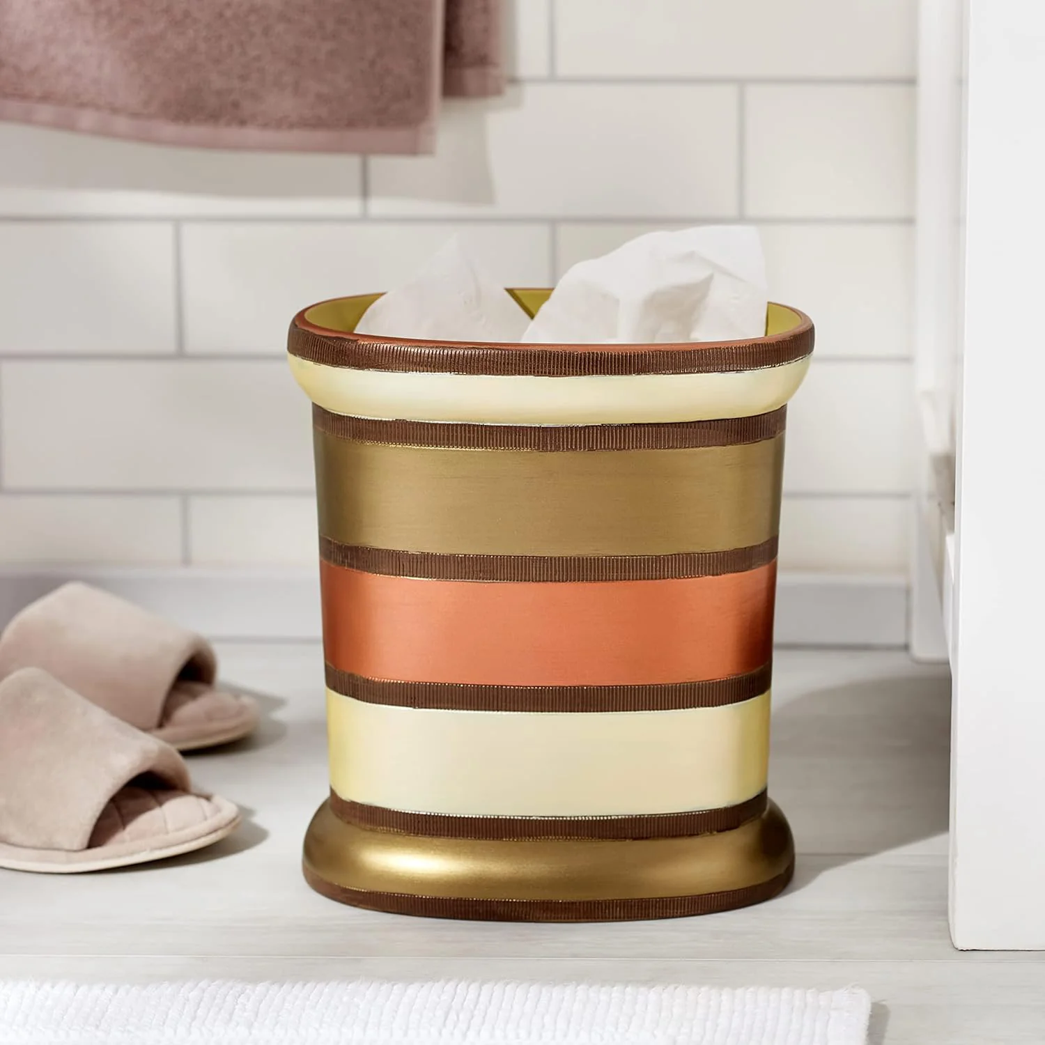 Popular Bath Contempo Complete Bath Ensemble Decor Set, Spice, All Sold Separately - Image 33