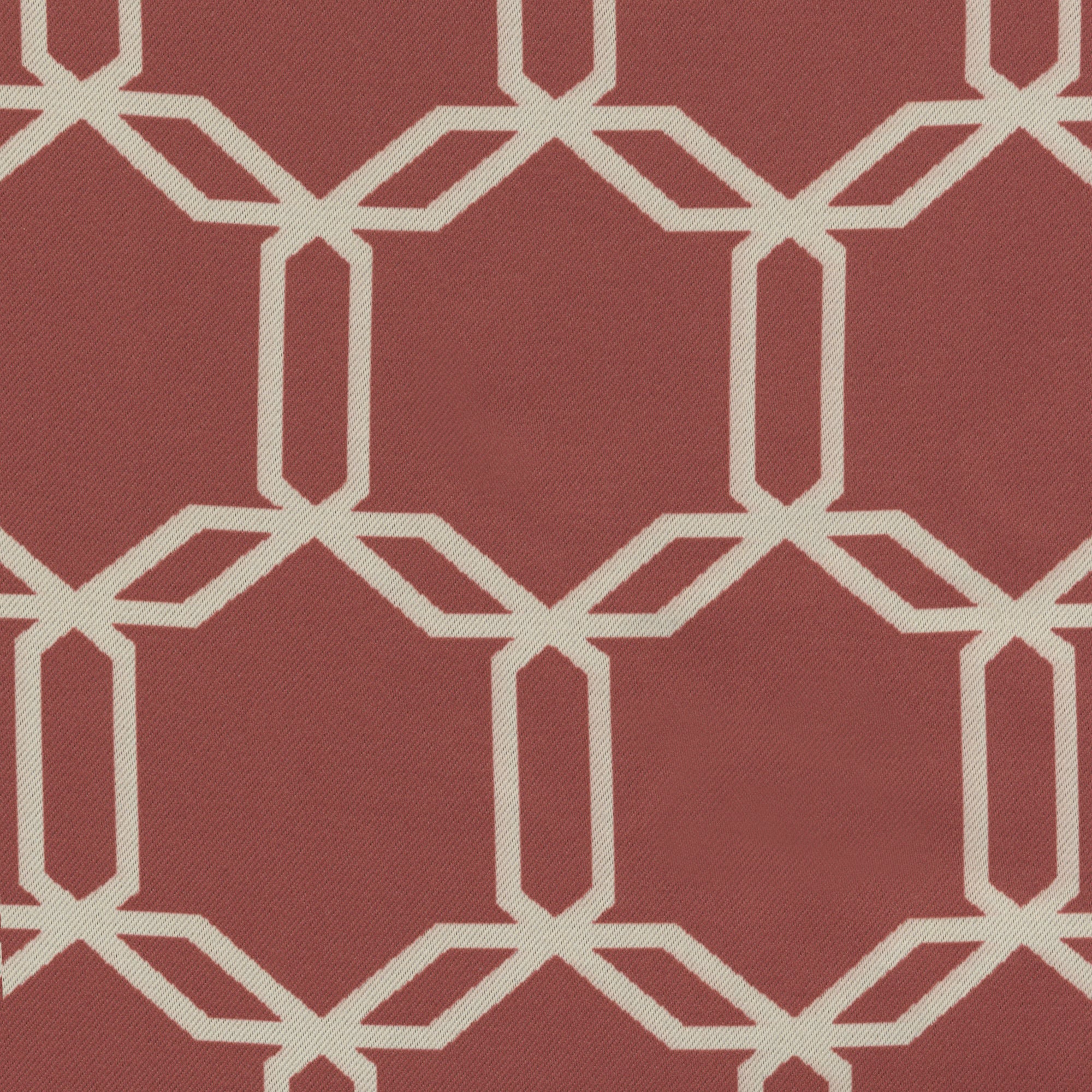 Prelude Trellis Reversible Blackout Window Panel, Marsala-White, 50x84 Inches - Image 6