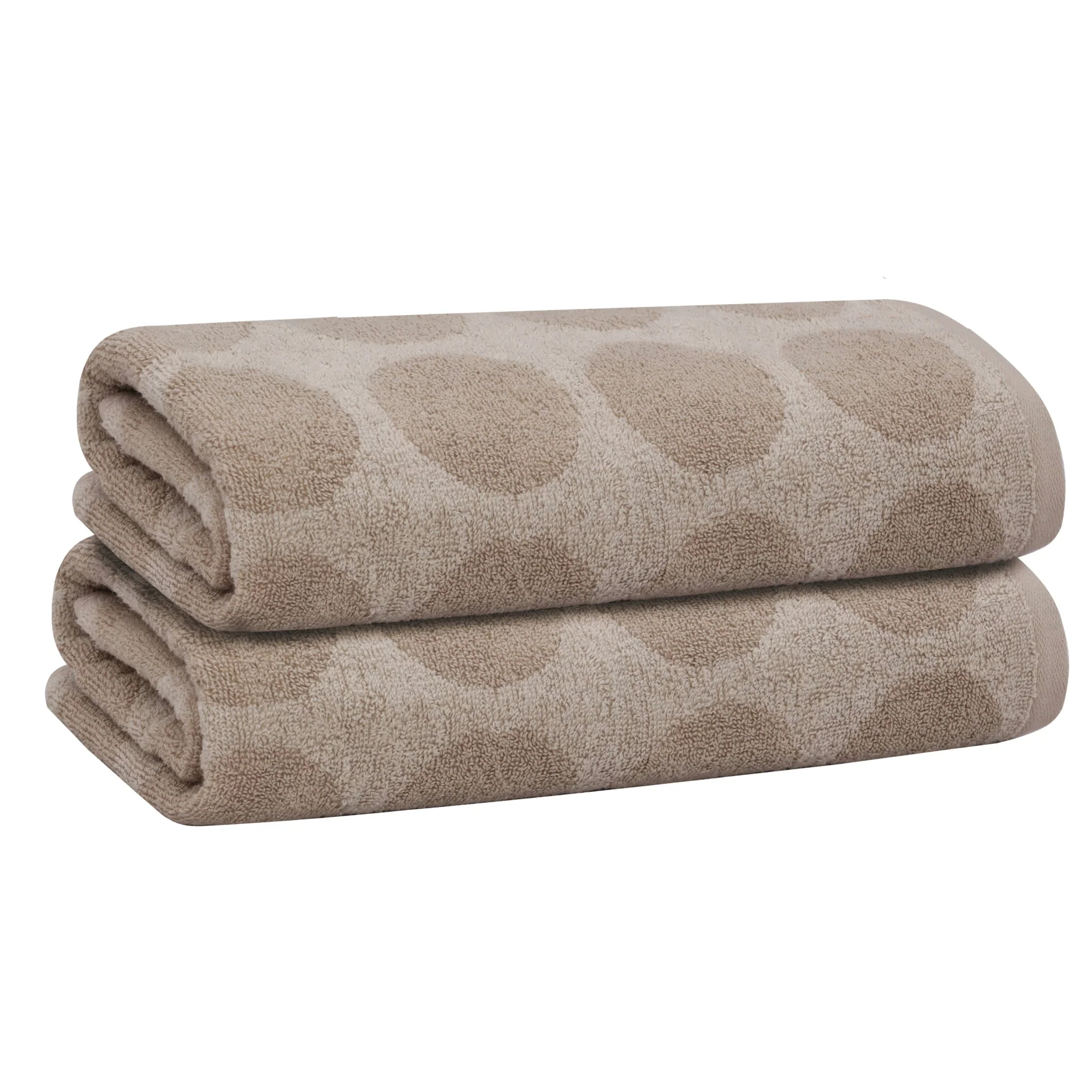 PREMIUS 2 Pack Circles 100% Cotton Yarn Dyed Bath Sheet Towel, 32x64 Inches - Image 20