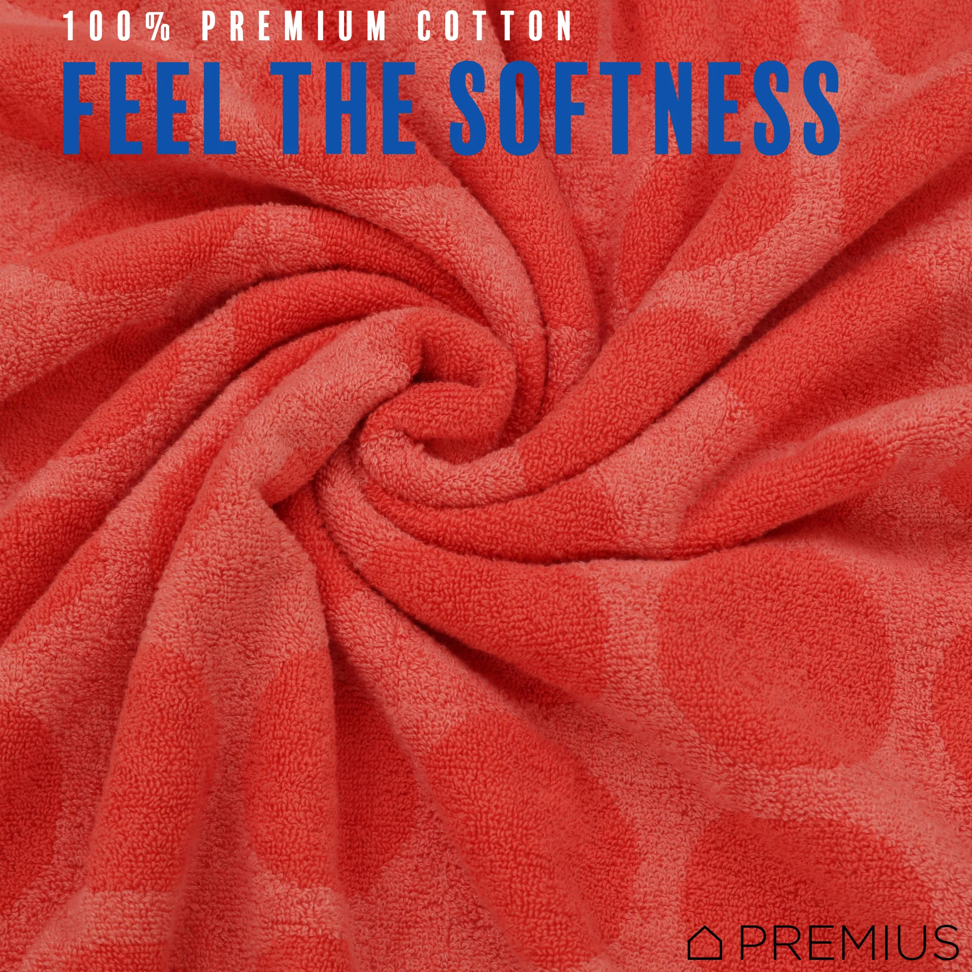 PREMIUS 2 Pack Circles 100% Cotton Yarn Dyed Bath Towel, 27x54 Inches - Image 25