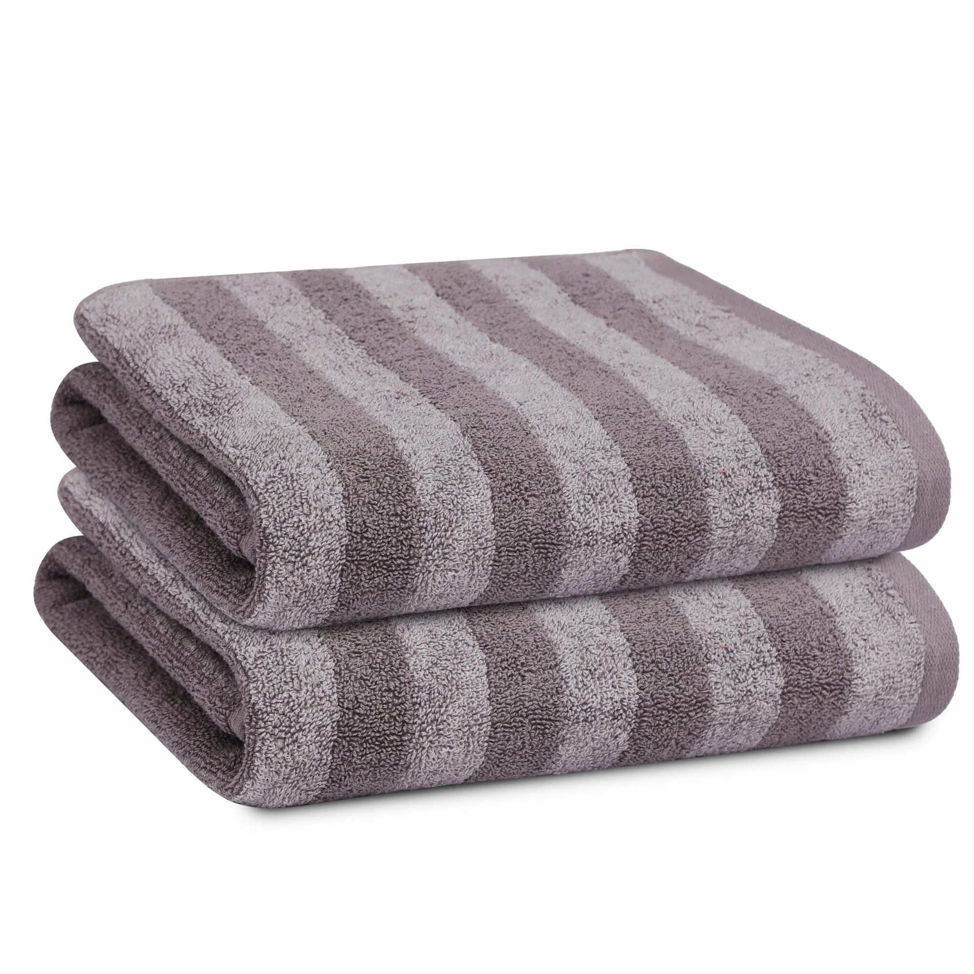 PREMIUS 2 Pack Stripes 100% Cotton Yarn Dyed Hand Towel, 16x28 Inches - Image 35