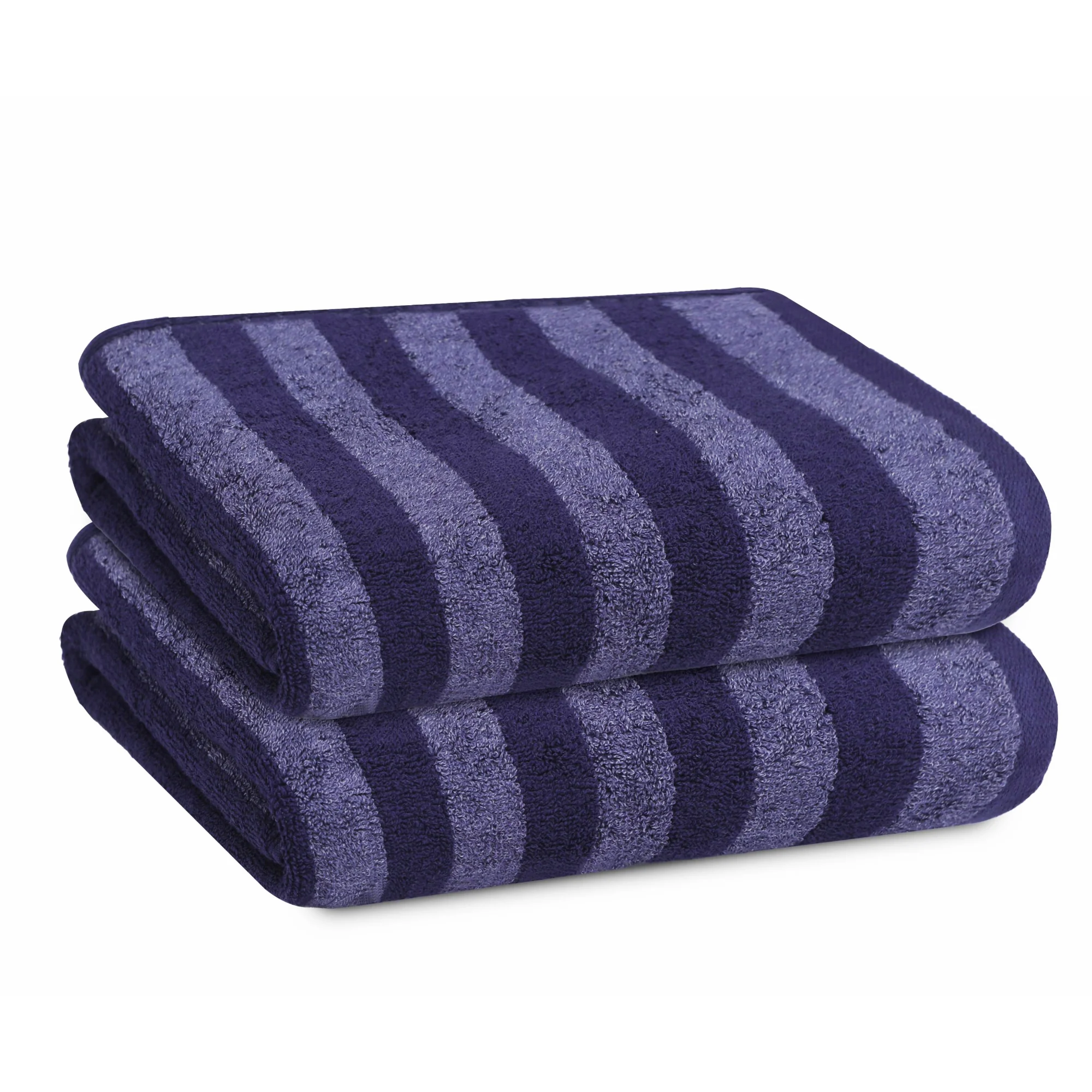 PREMIUS 2 Pack Stripes 100% Cotton Yarn Dyed Hand Towel, 16x28 Inches - Image 40