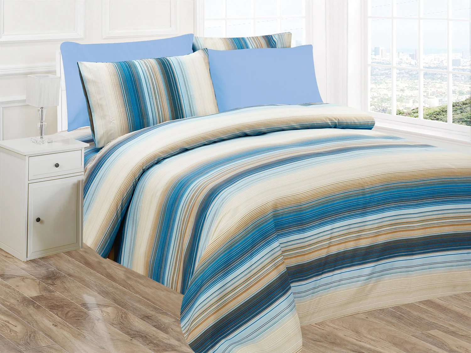 Premius Anton Luxurious Wrinkle-Free Microfiber Sheet Set - Image 5