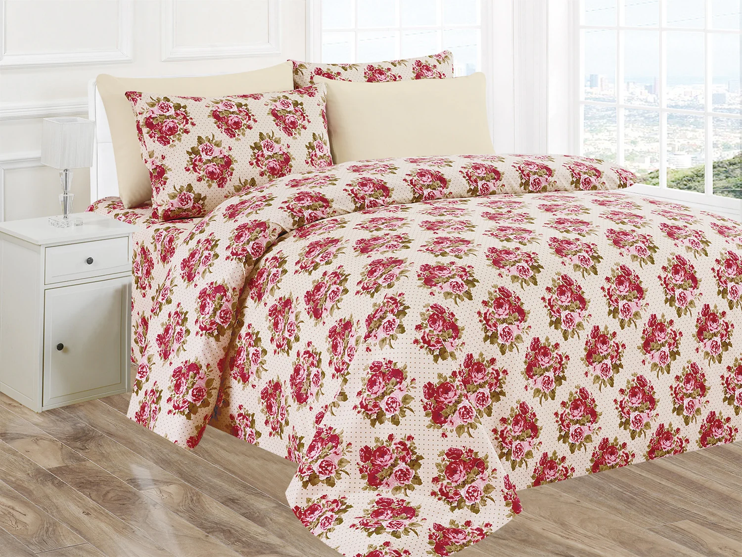 Premius Blair Luxurious Wrinkle-Free Microfiber Sheet Set - Image 4