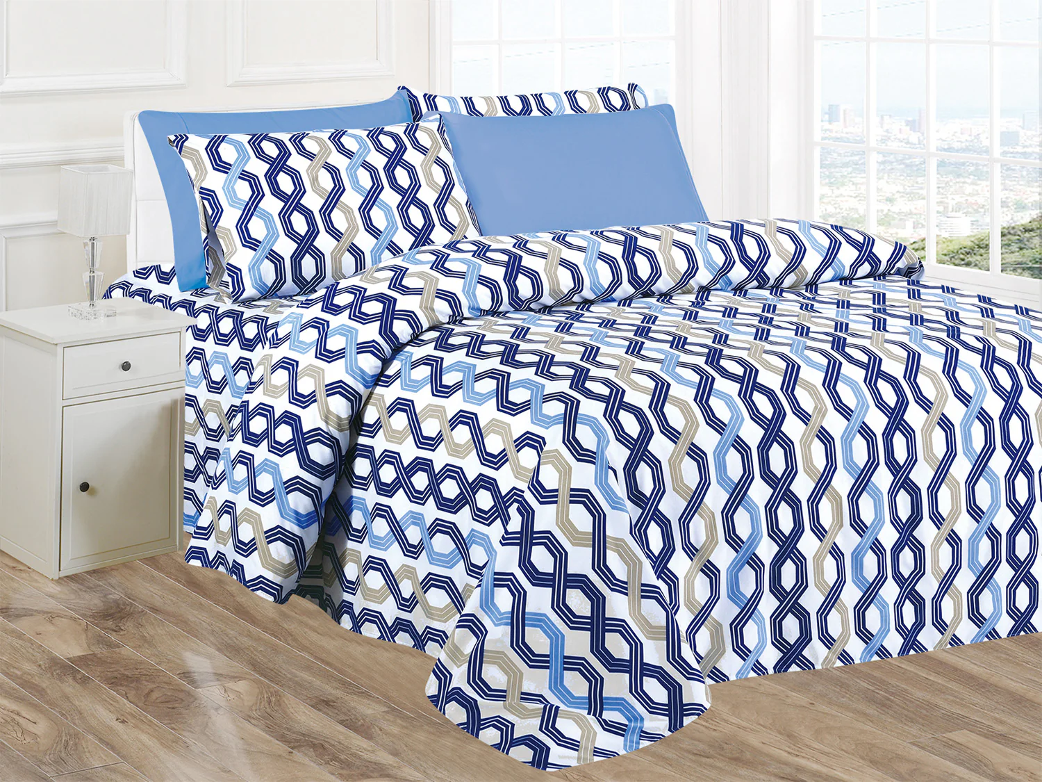 Premius Brody Luxurious Wrinkle-Free Microfiber Sheet Set - Image 4