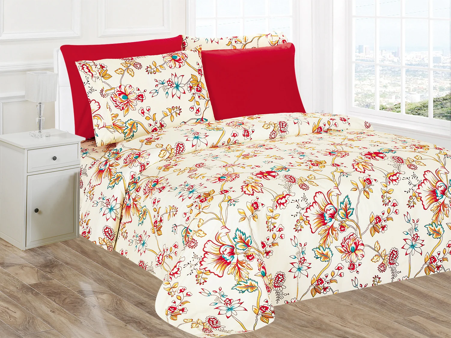 Premius Carelle Luxurious Wrinkle-Free Microfiber Sheet Set - Image 5