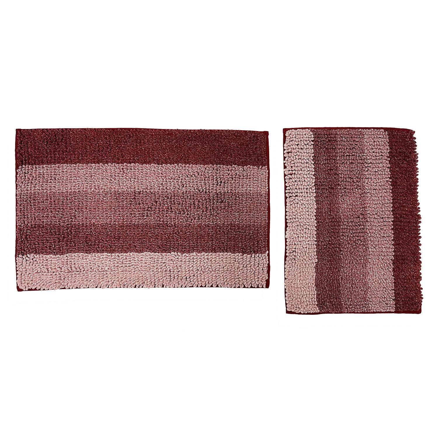 Premius Lina 2-Piece Loop Chenille Bath Mat Set, 20x32, 17x24 Inches - Image 5