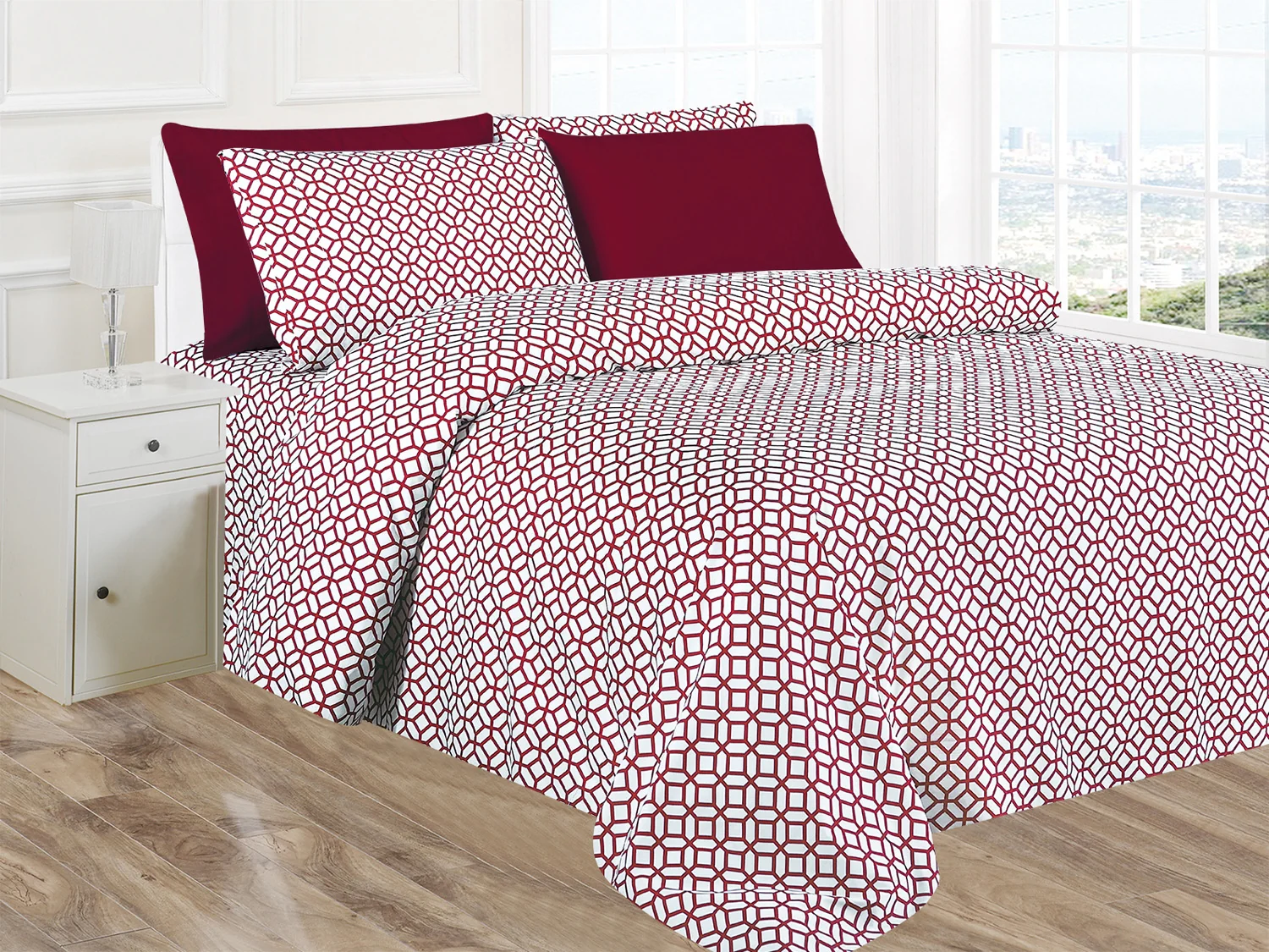 Premius Mackenzy Luxurious Wrinkle-Free Microfiber Sheet Set - Image 5