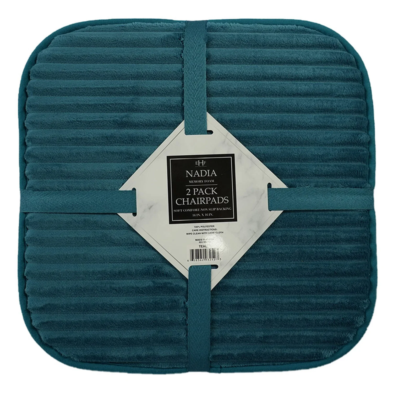 PREMIUS Nadia 2 Piece Memory Foam Chairpad Set, 16x16 Inches - Image 5