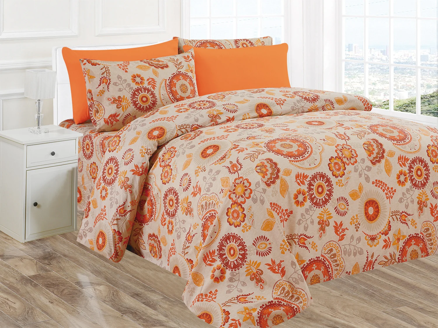 Premius Rory Luxurious Wrinkle-Free Microfiber Sheet Set - Image 4