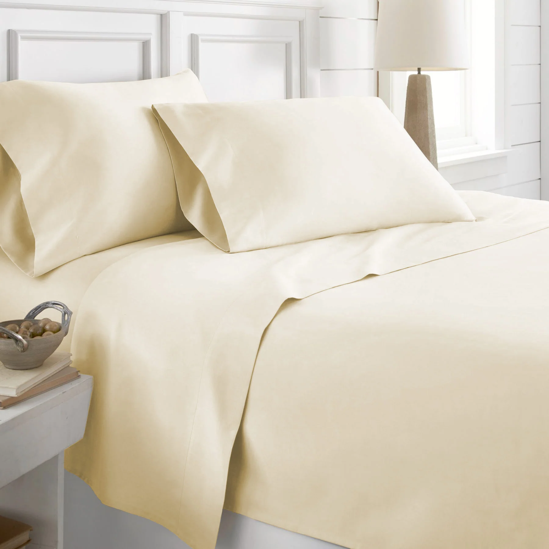 PREMIUS Super Soft 100% Cotton Sheet Set, King - Image 11
