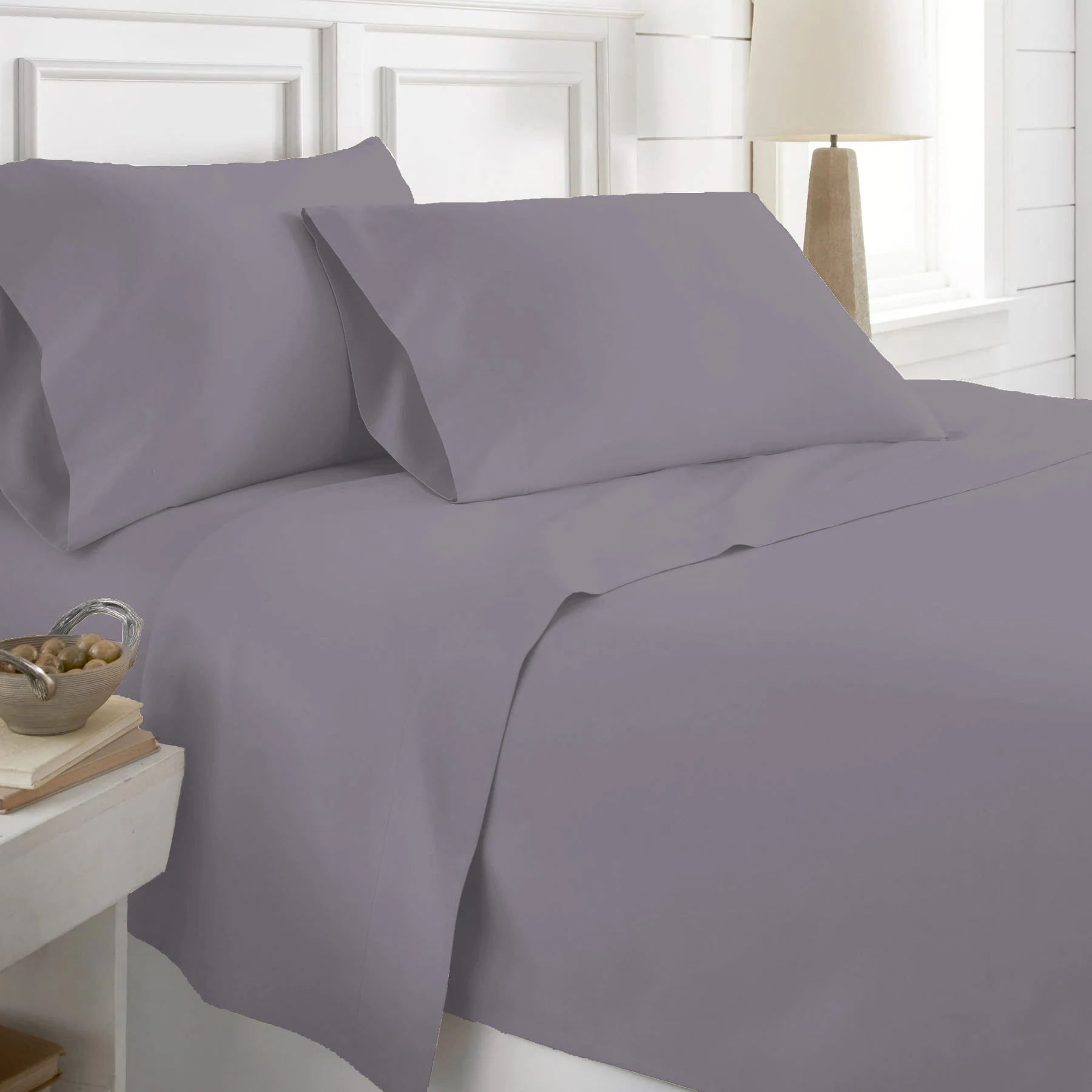 PREMIUS Super Soft 100% Cotton Sheet Set, King - Image 8
