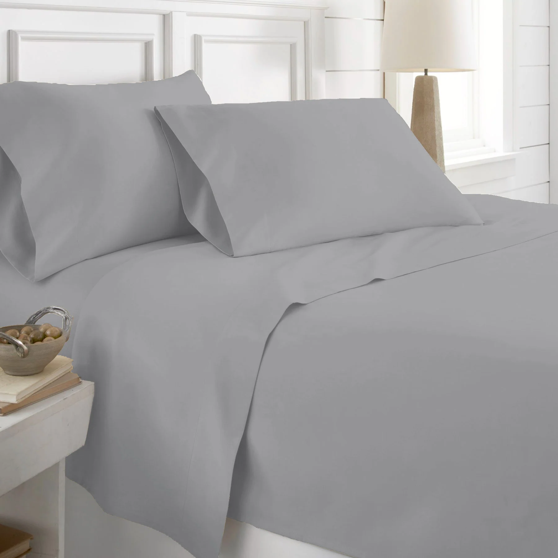 PREMIUS Super Soft 100% Cotton Sheet Set, Queen - Image 10
