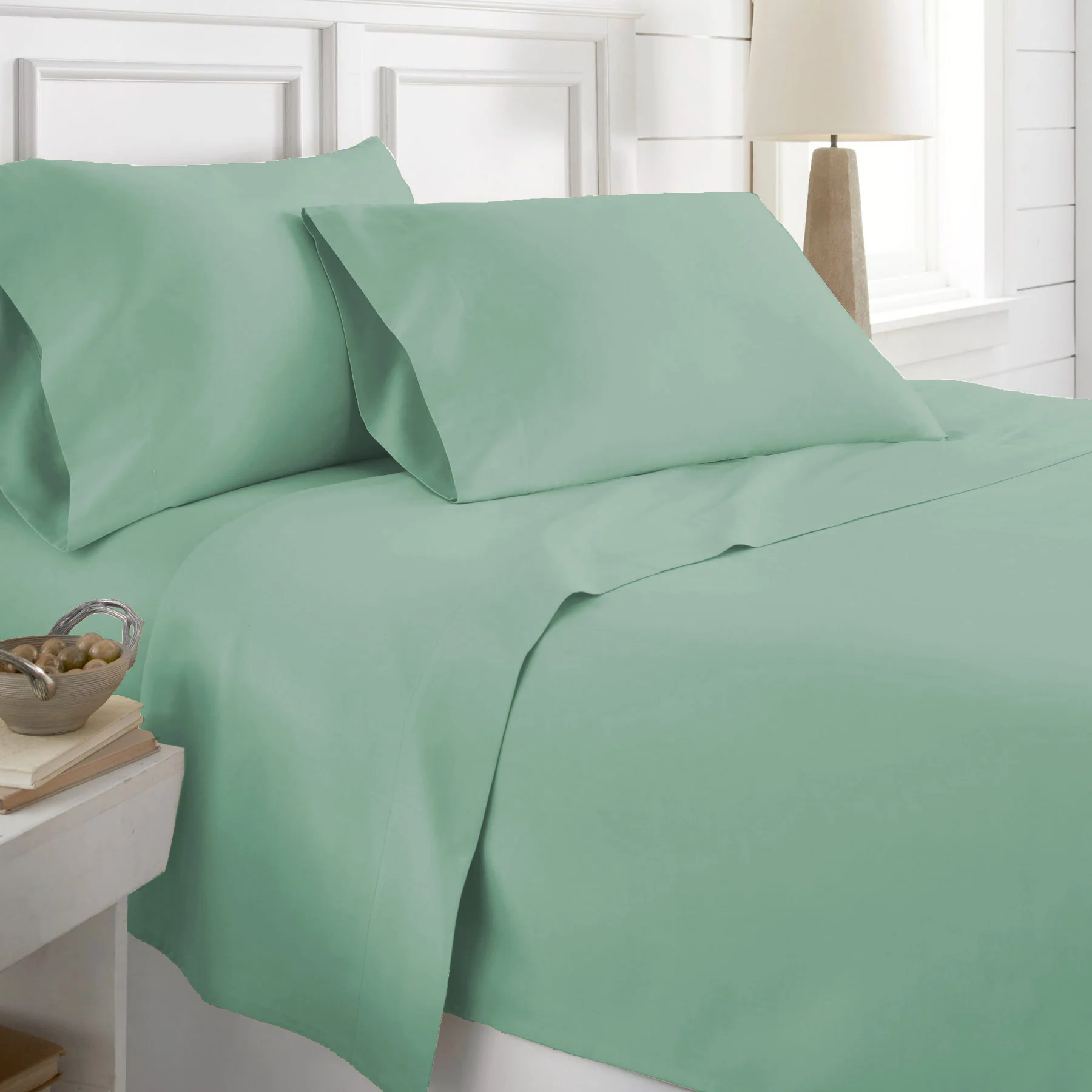 PREMIUS Super Soft 100% Cotton Sheet Set, Queen - Image 13