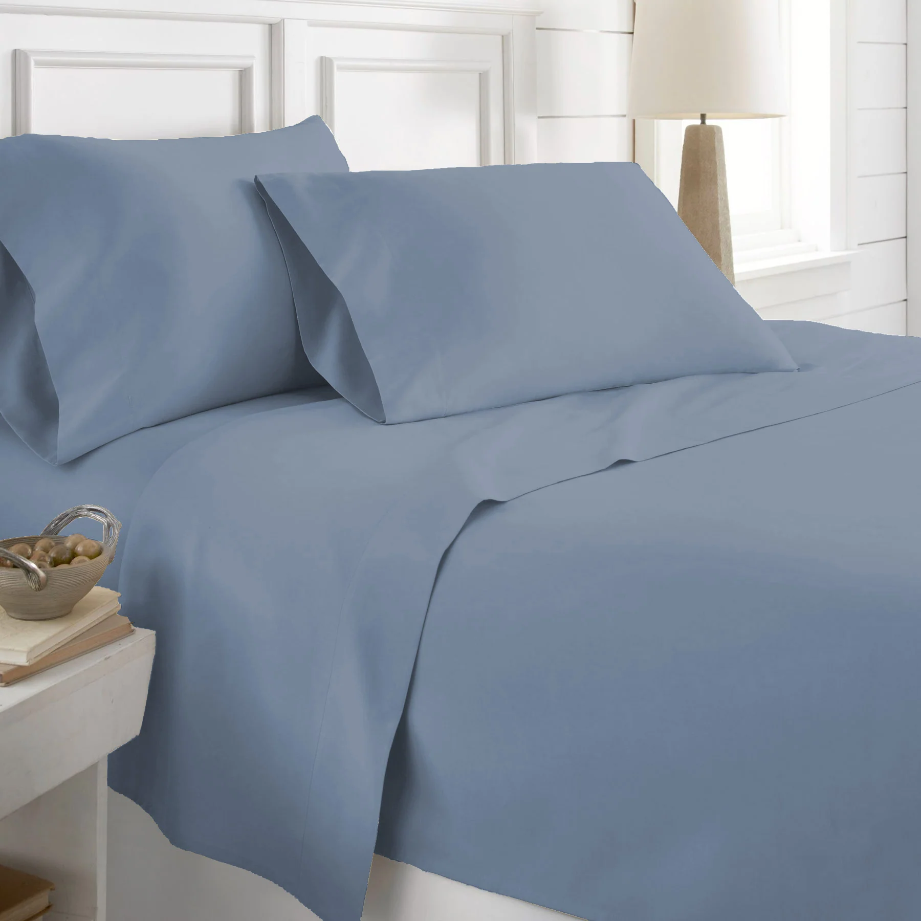 PREMIUS Super Soft 100% Cotton Sheet Set, Queen - Image 15