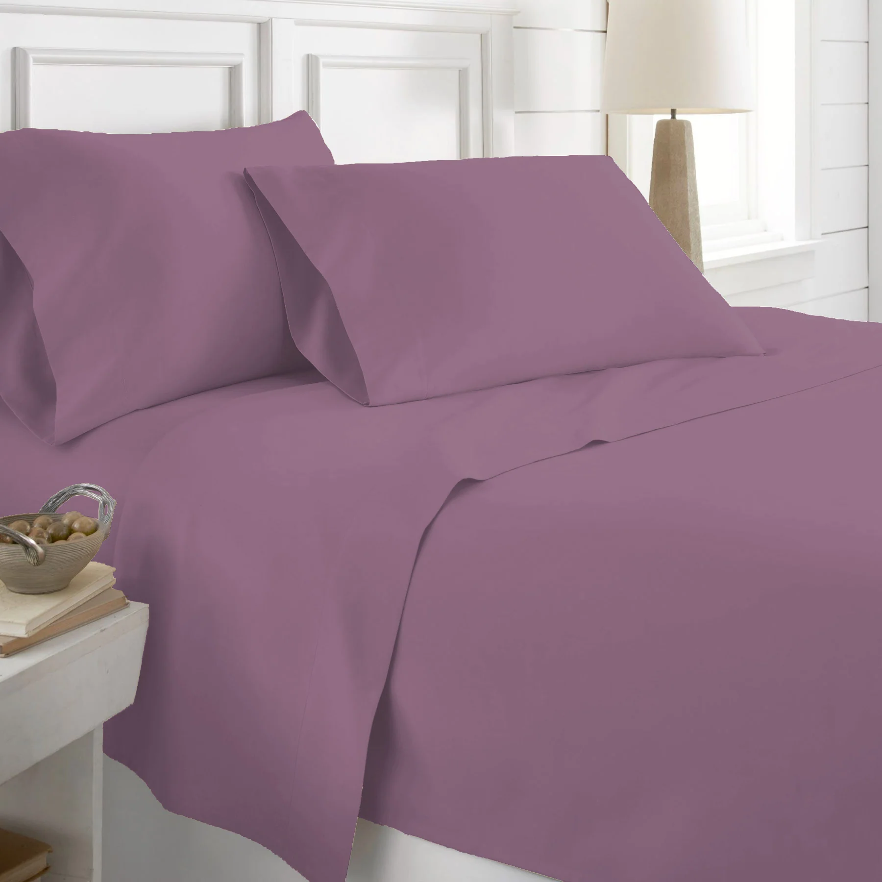 PREMIUS Super Soft 100% Cotton Sheet Set, Queen - Image 16