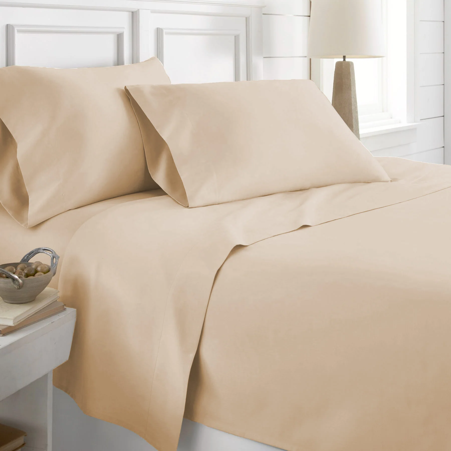 PREMIUS Super Soft 100% Cotton Sheet Set, Queen - Image 18