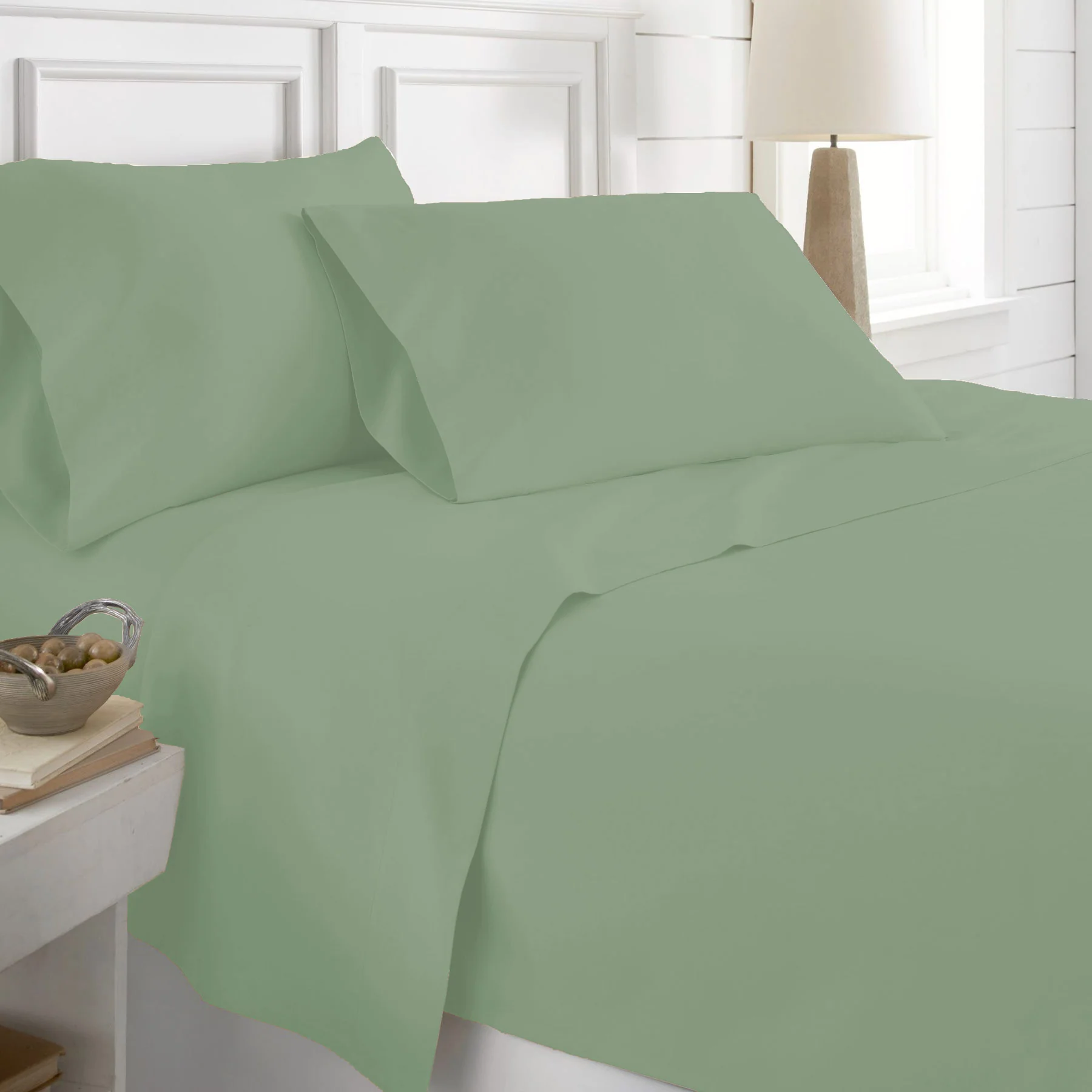 PREMIUS Super Soft 100% Cotton Sheet Set, Queen - Image 19