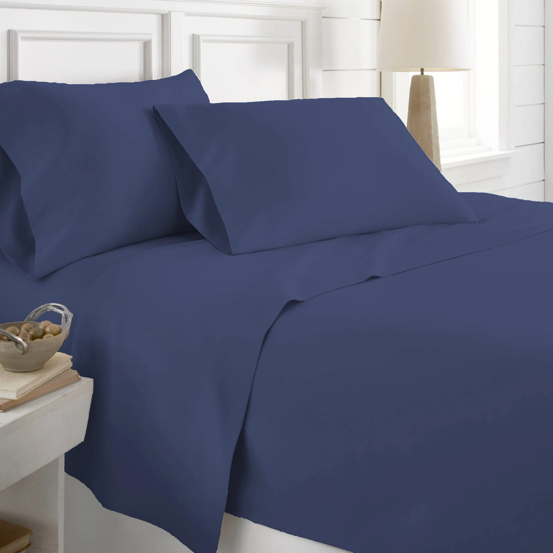 PREMIUS Super Soft 100% Cotton Sheet Set, Queen - Image 20