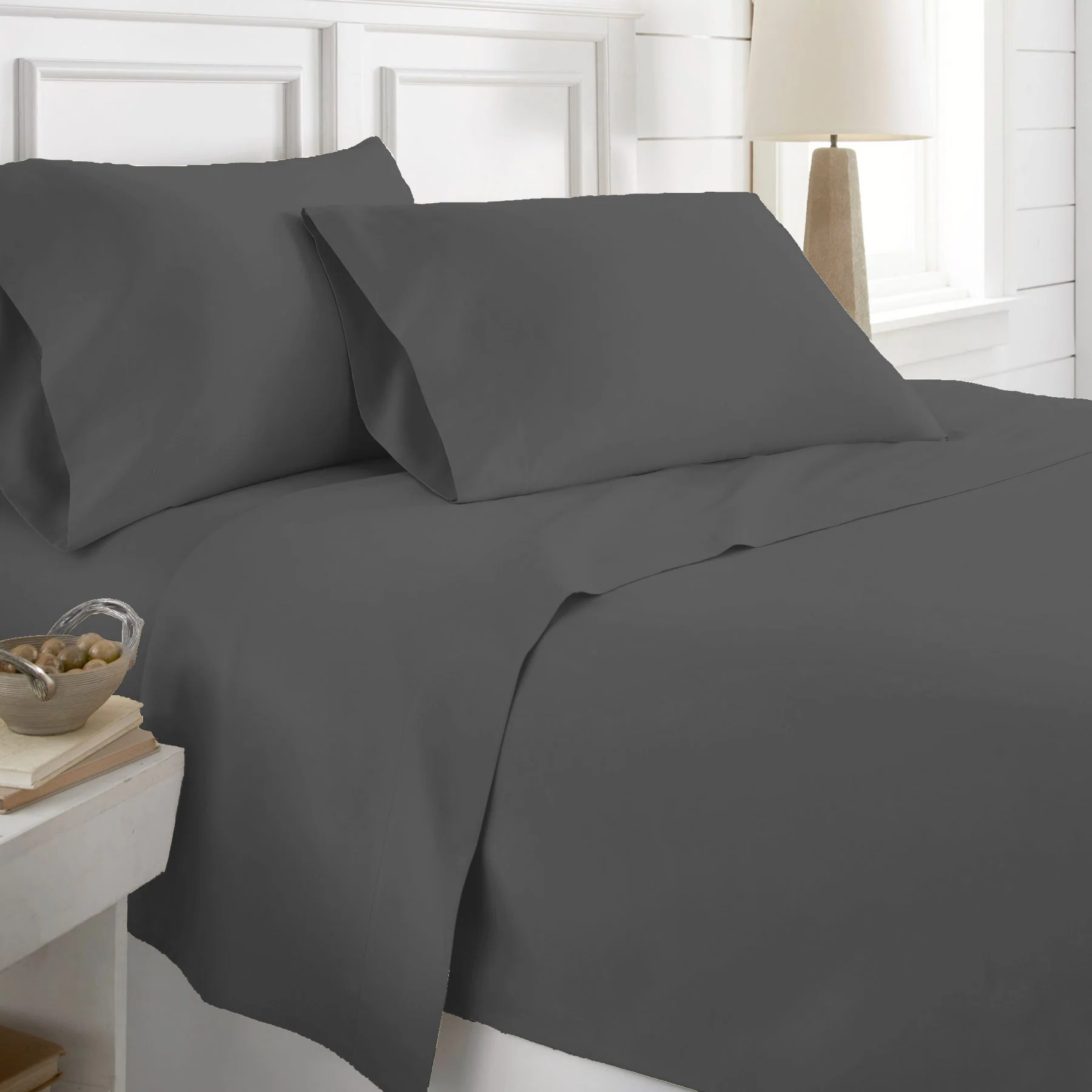 PREMIUS Super Soft 100% Cotton Sheet Set, Queen - Image 26