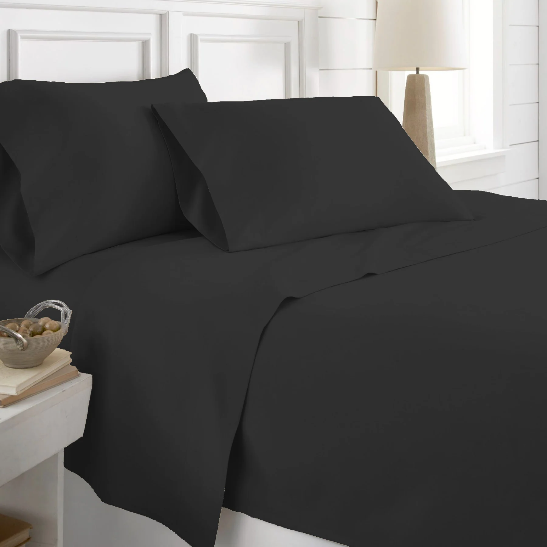 PREMIUS Super Soft 100% Cotton Sheet Set, Queen - Image 8