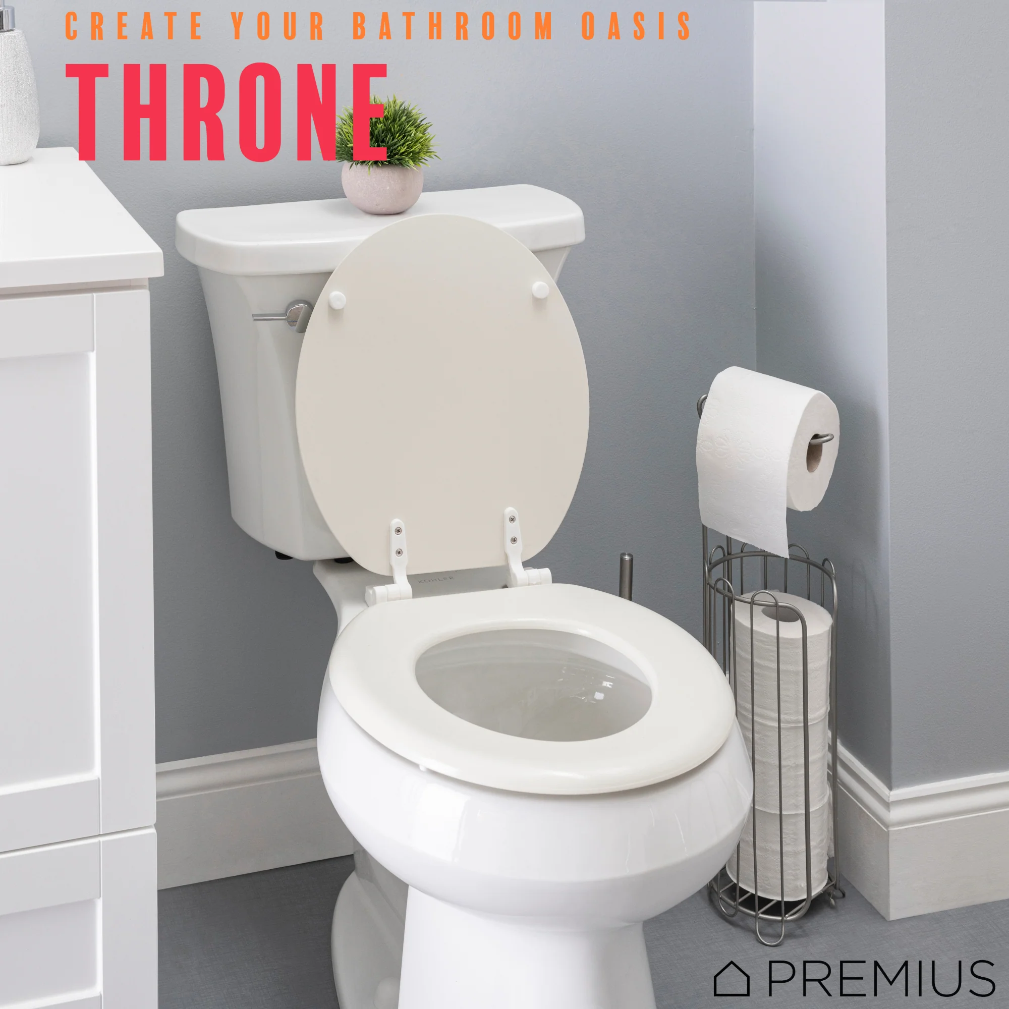 PREMIUS Wood Toilet Seat, Standard Round, 17 Inches - Image 13